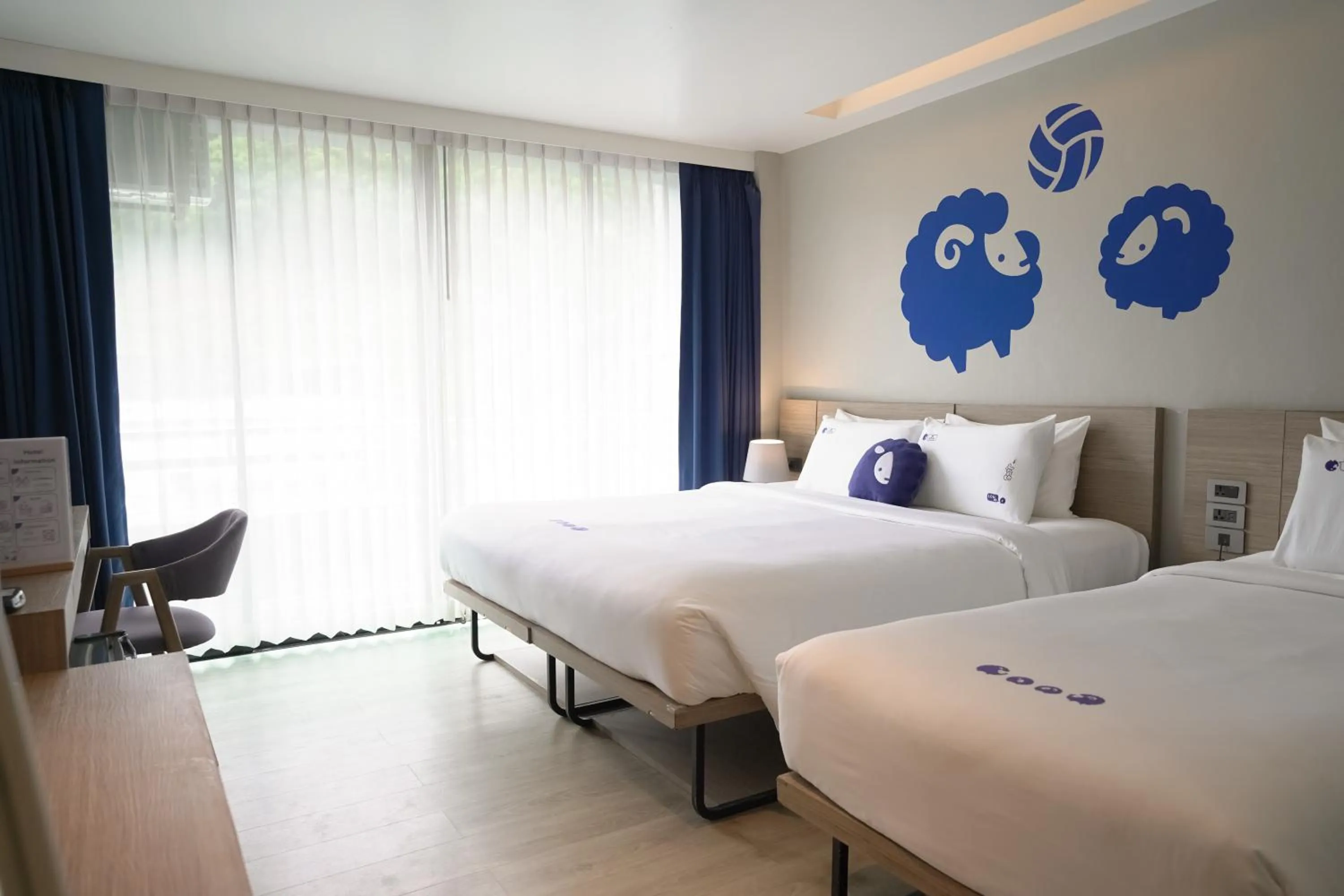 Bedroom, Bed in Kokotel Krabi Oasis