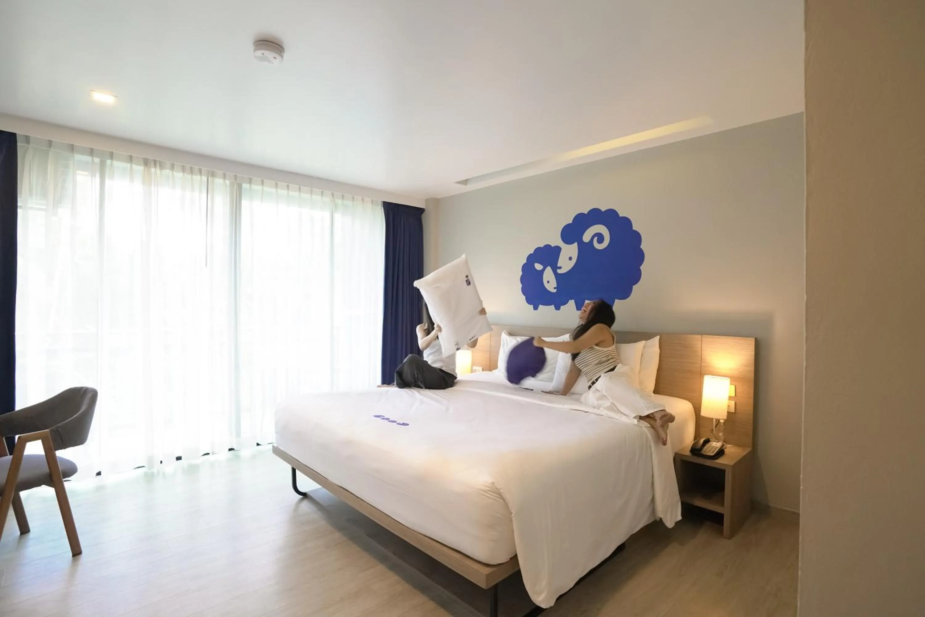 Bedroom, Bed in Kokotel Krabi Oasis