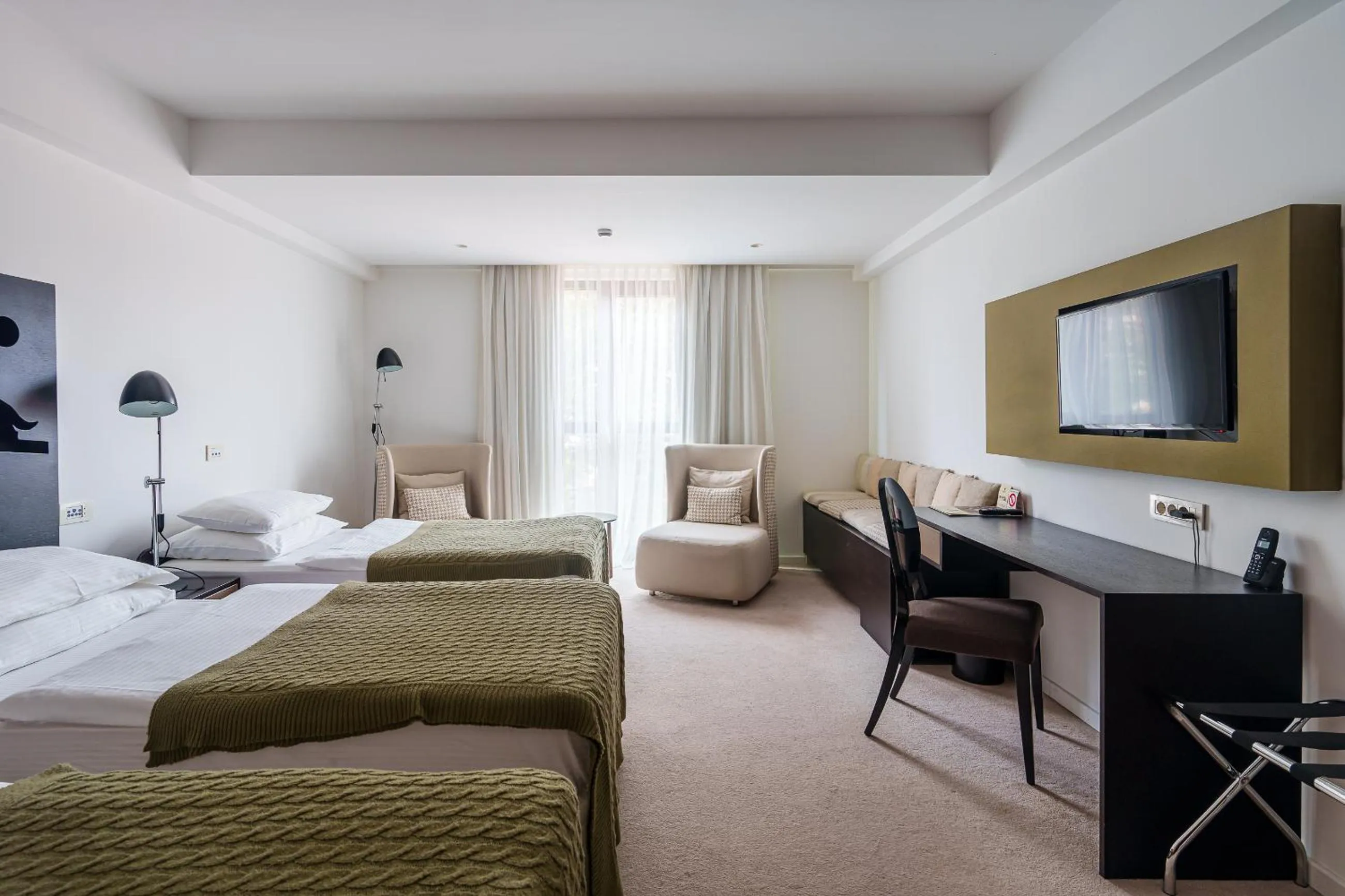 Bed in Hotel Palisad