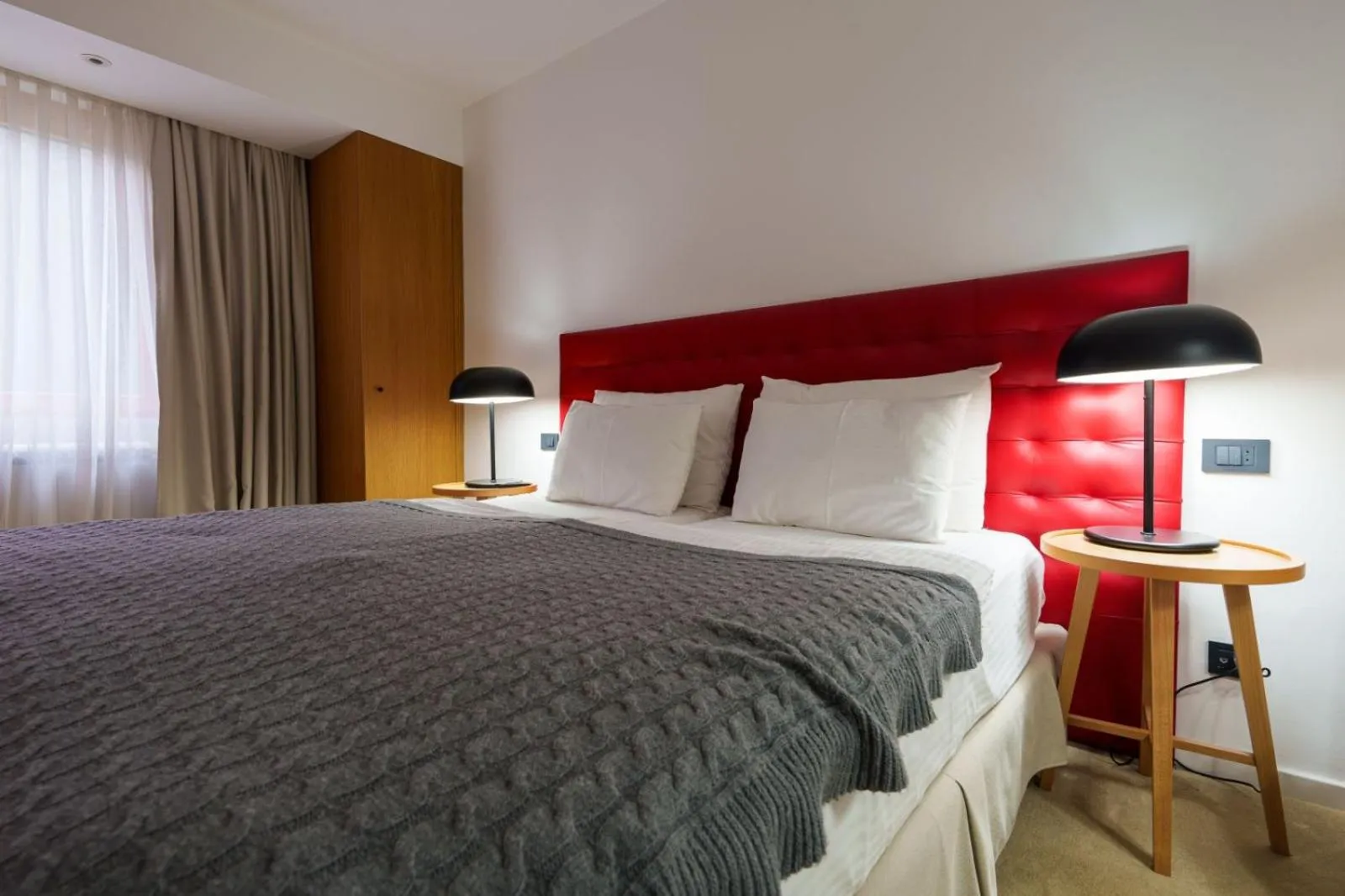 Bed in Hotel Palisad