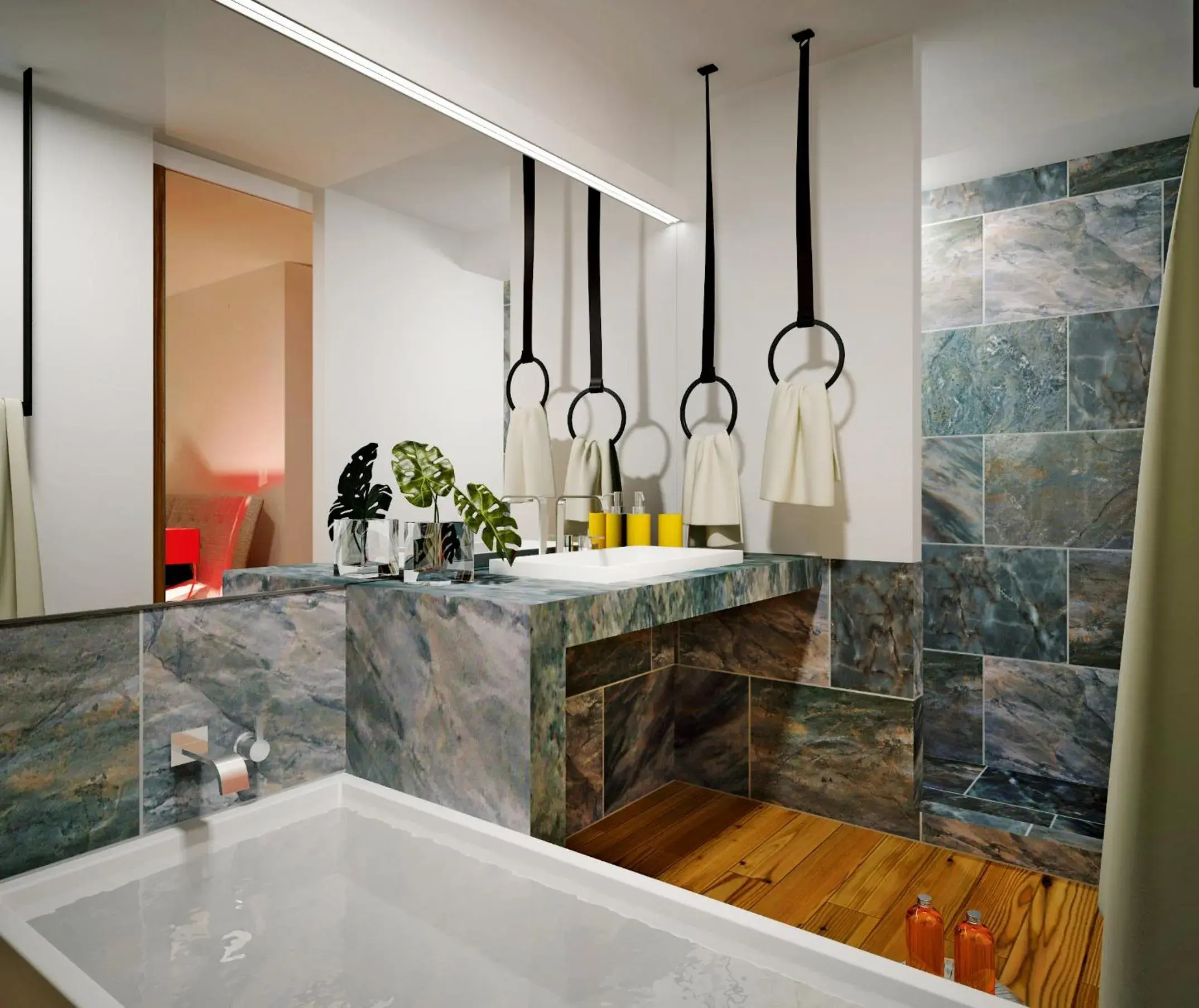 Bathroom in Hotel Palisad Bathroom in Hotel Palisad