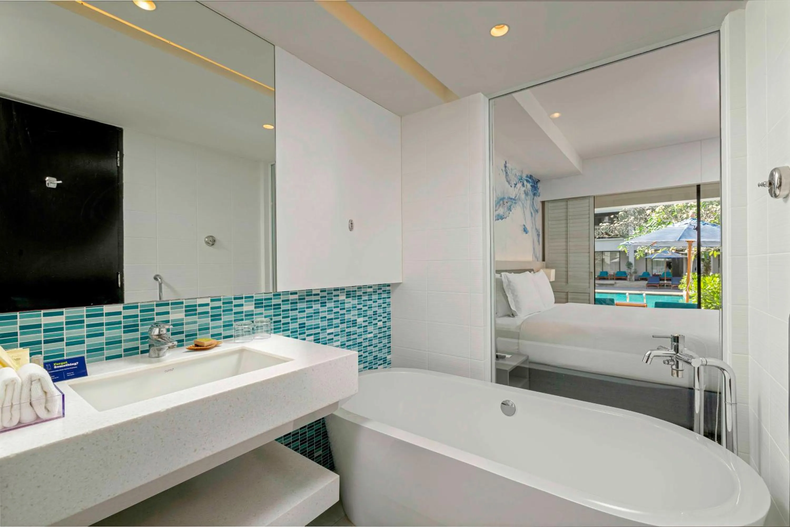 Bathroom in DoubleTree by Hilton Phuket Banthai Resort
