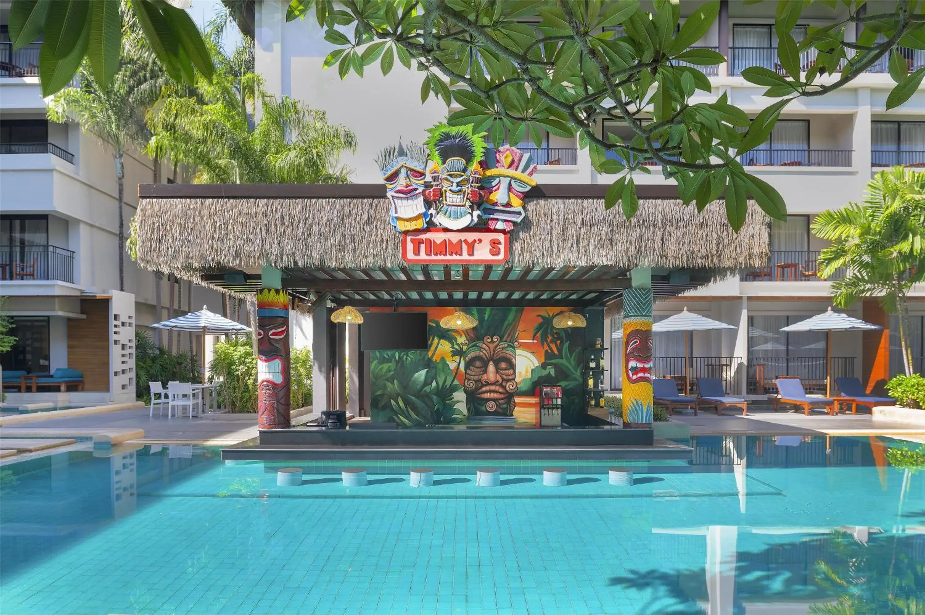 Pool view in DoubleTree by Hilton Phuket Banthai Resort Pool view in DoubleTree by Hilton Phuket Banthai Resort