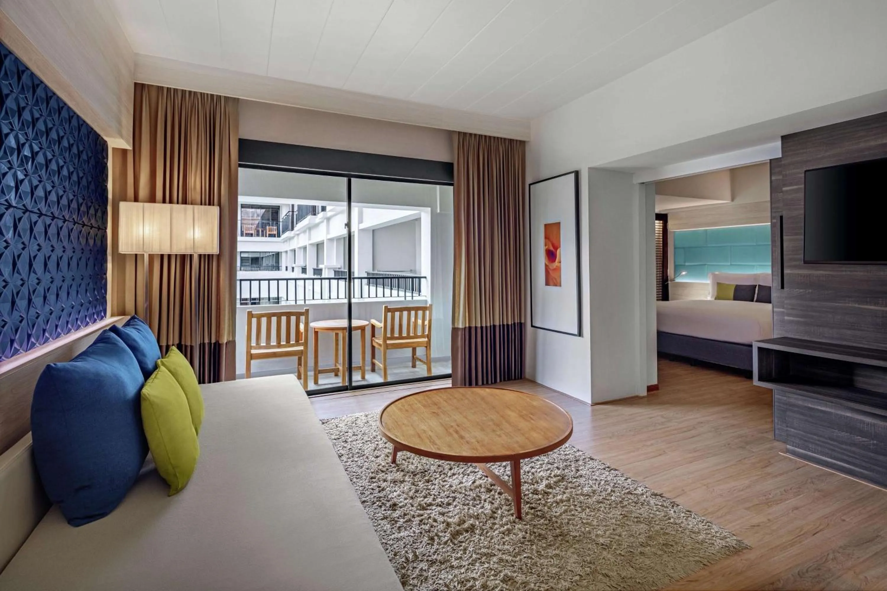 Bed in DoubleTree by Hilton Phuket Banthai Resort