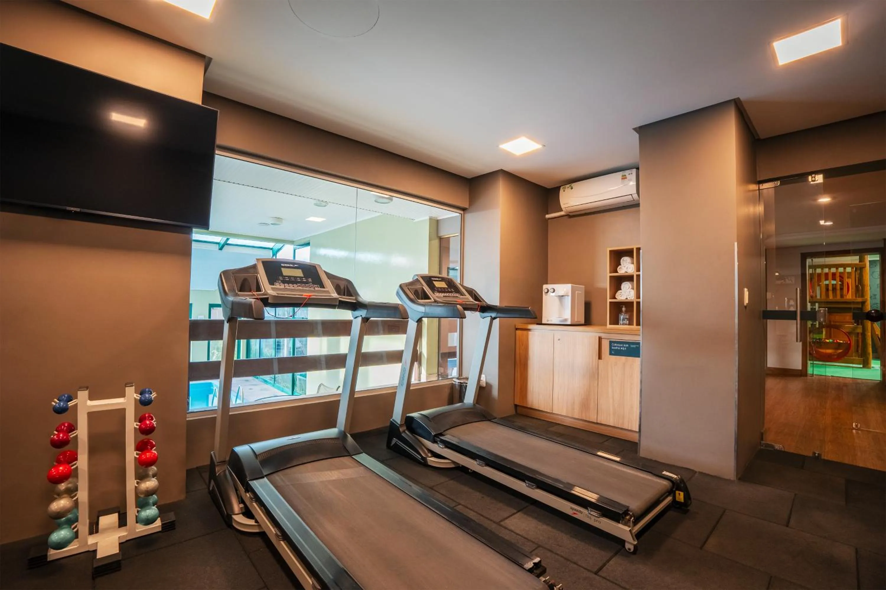 Fitness centre/facilities in Hotel Laghetto Toscana