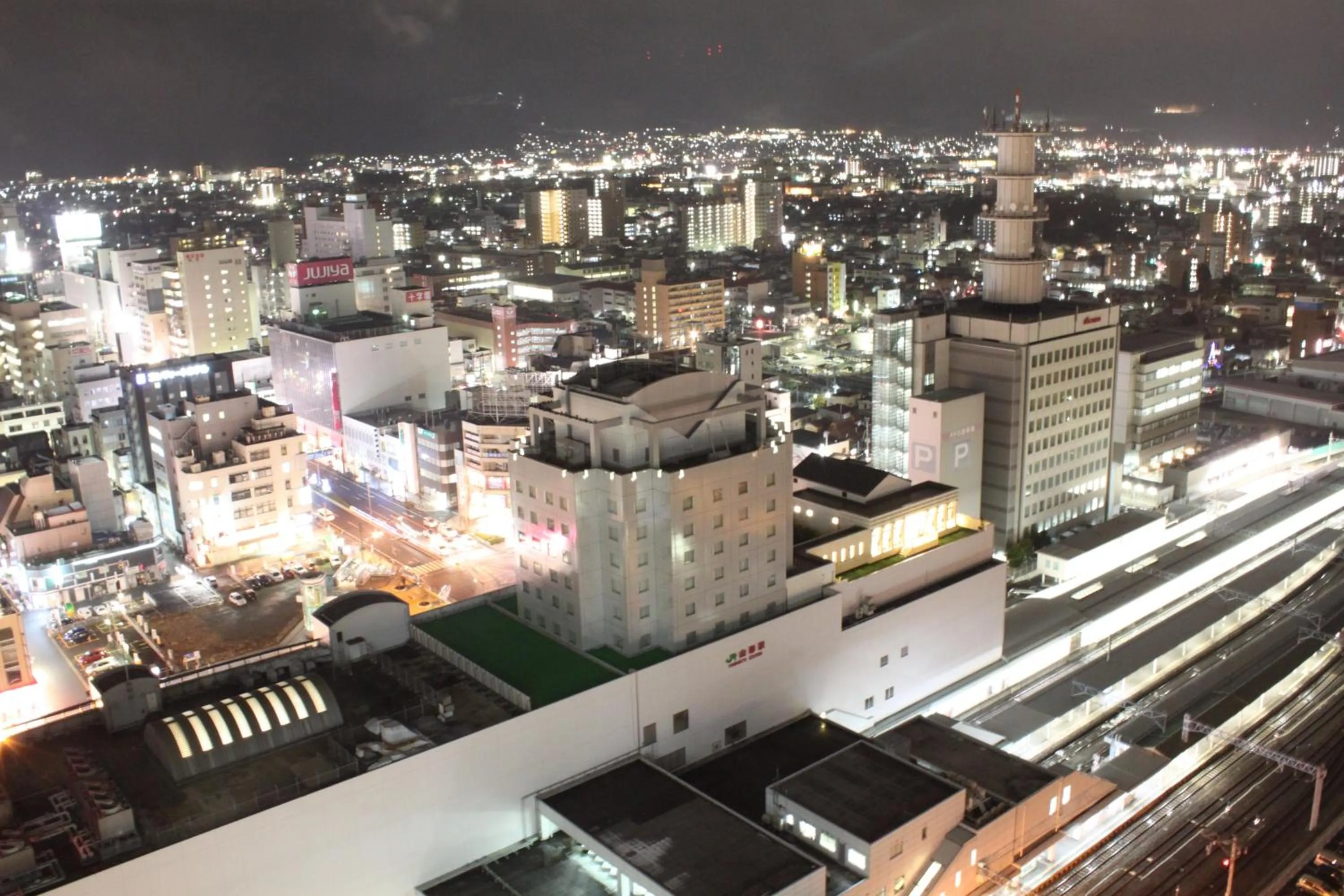 City view in Yamagata Eki Nishiguchi Washington Hotel