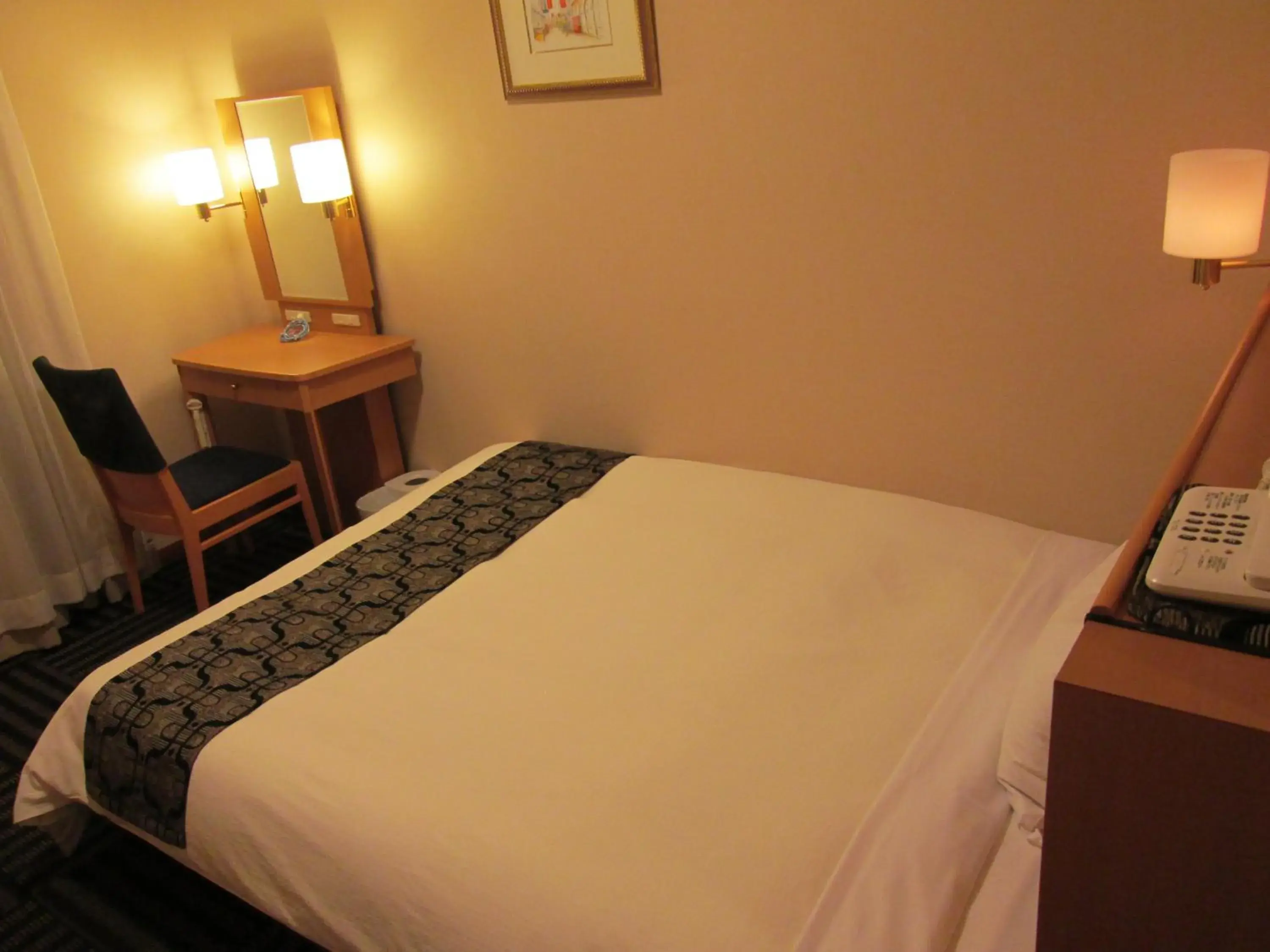 Bedroom, Bed in Yamagata Eki Nishiguchi Washington Hotel Bedroom, Bed in Yamagata Eki Nishiguchi Washington Hotel