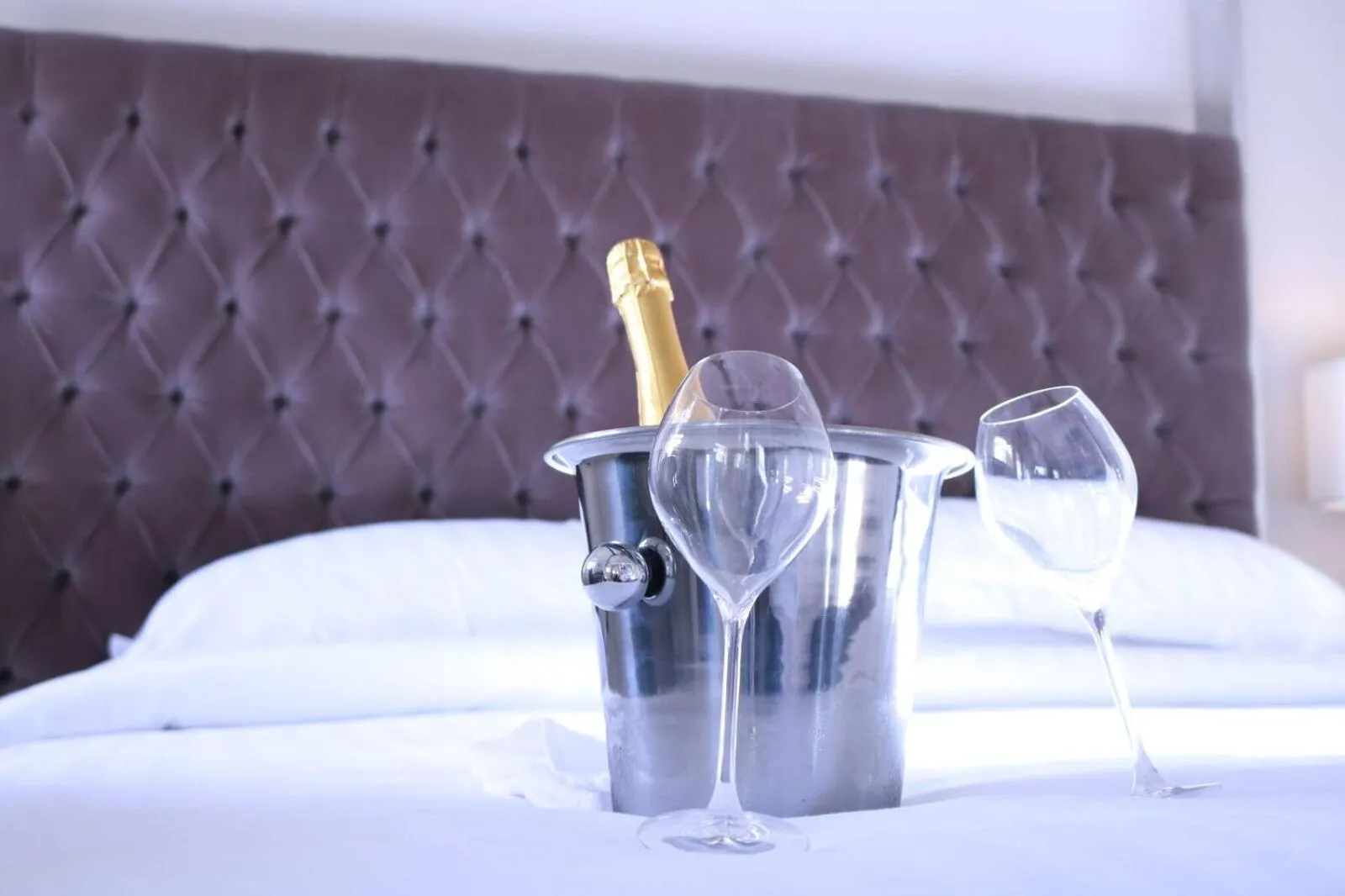 Bedroom, Bed in Winstanley House