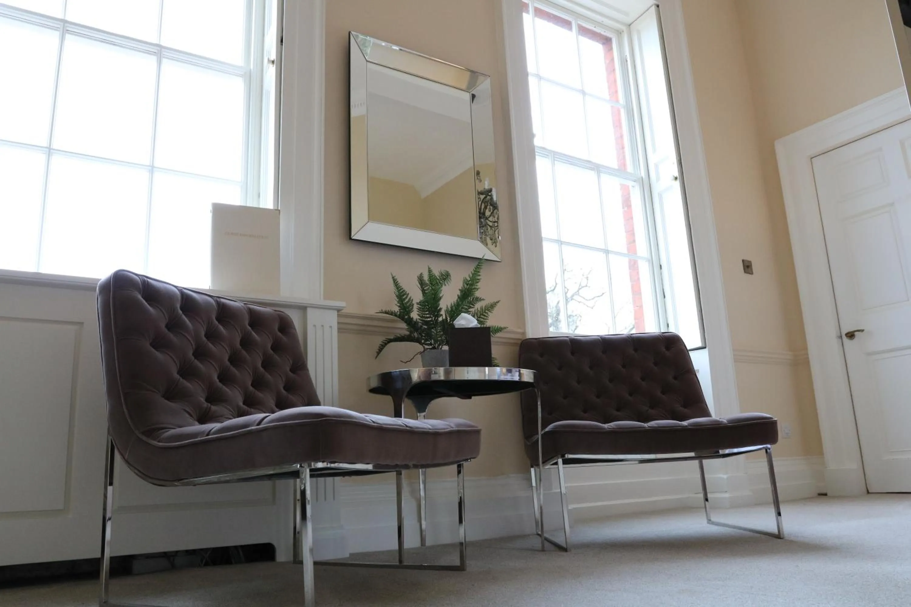 Seating area in Winstanley House