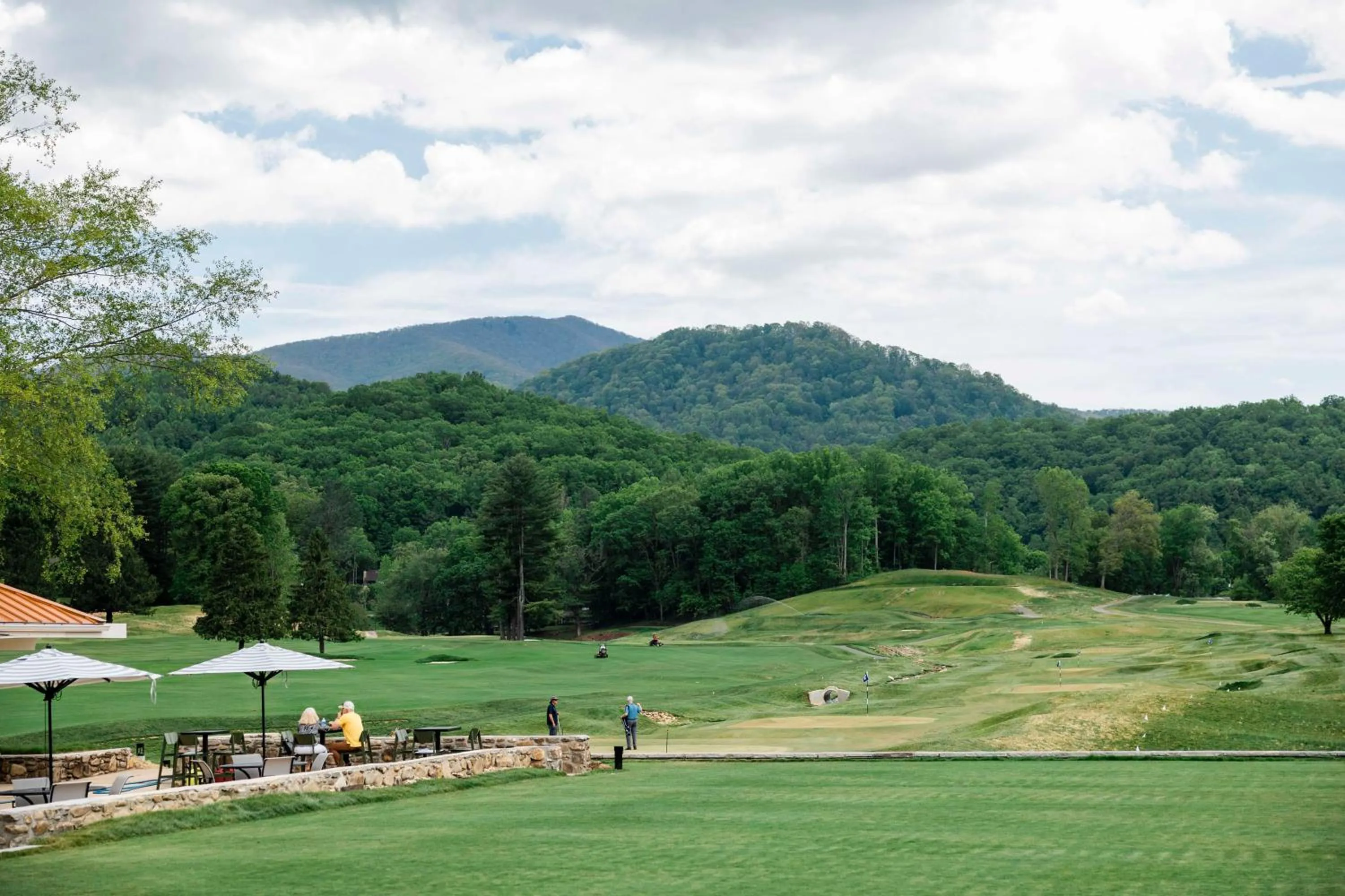 Golfcourse in Waynesville Inn & Golf Club, Trademark Collection by Wyndham