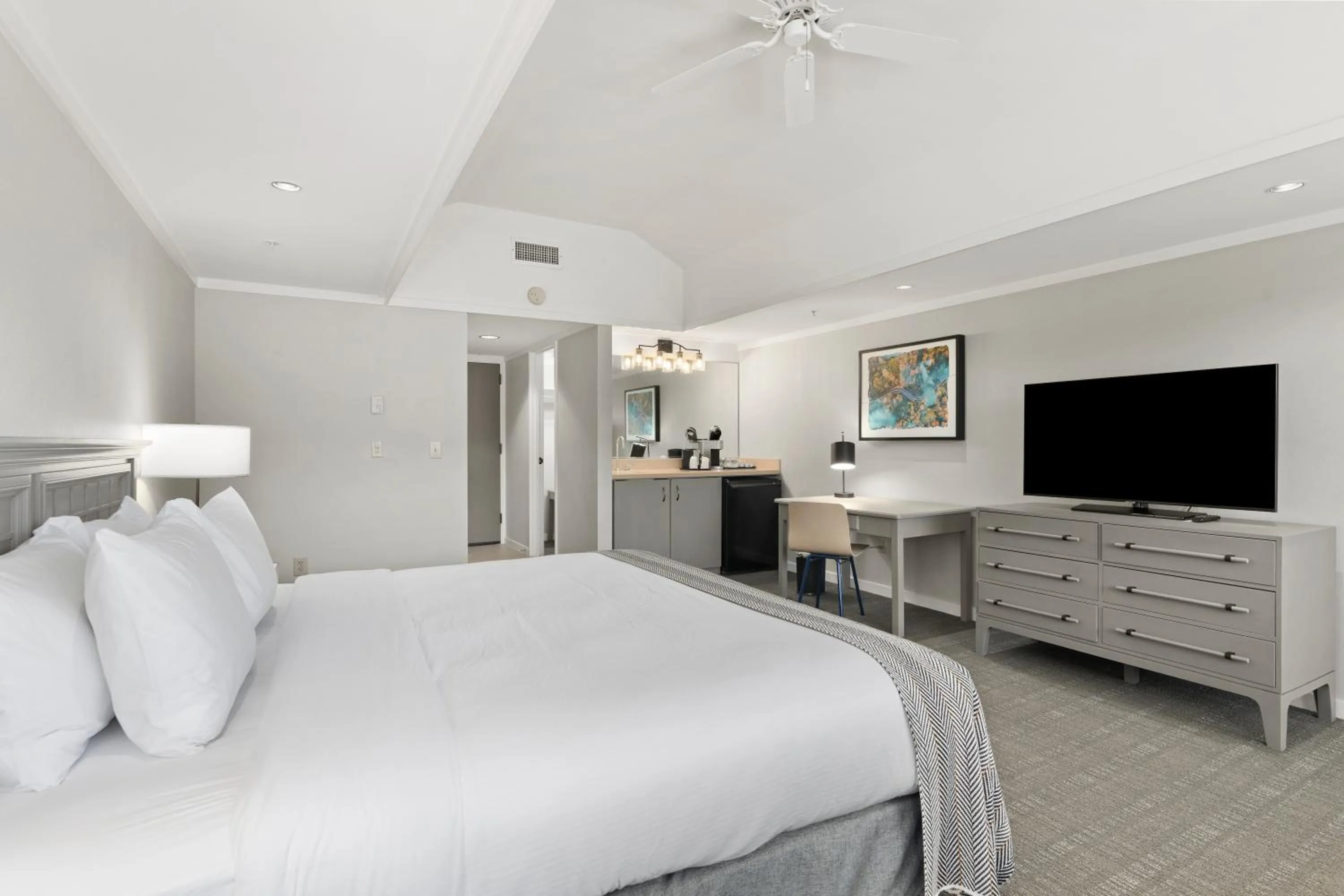 Bed in Waynesville Inn & Golf Club, Trademark Collection by Wyndham