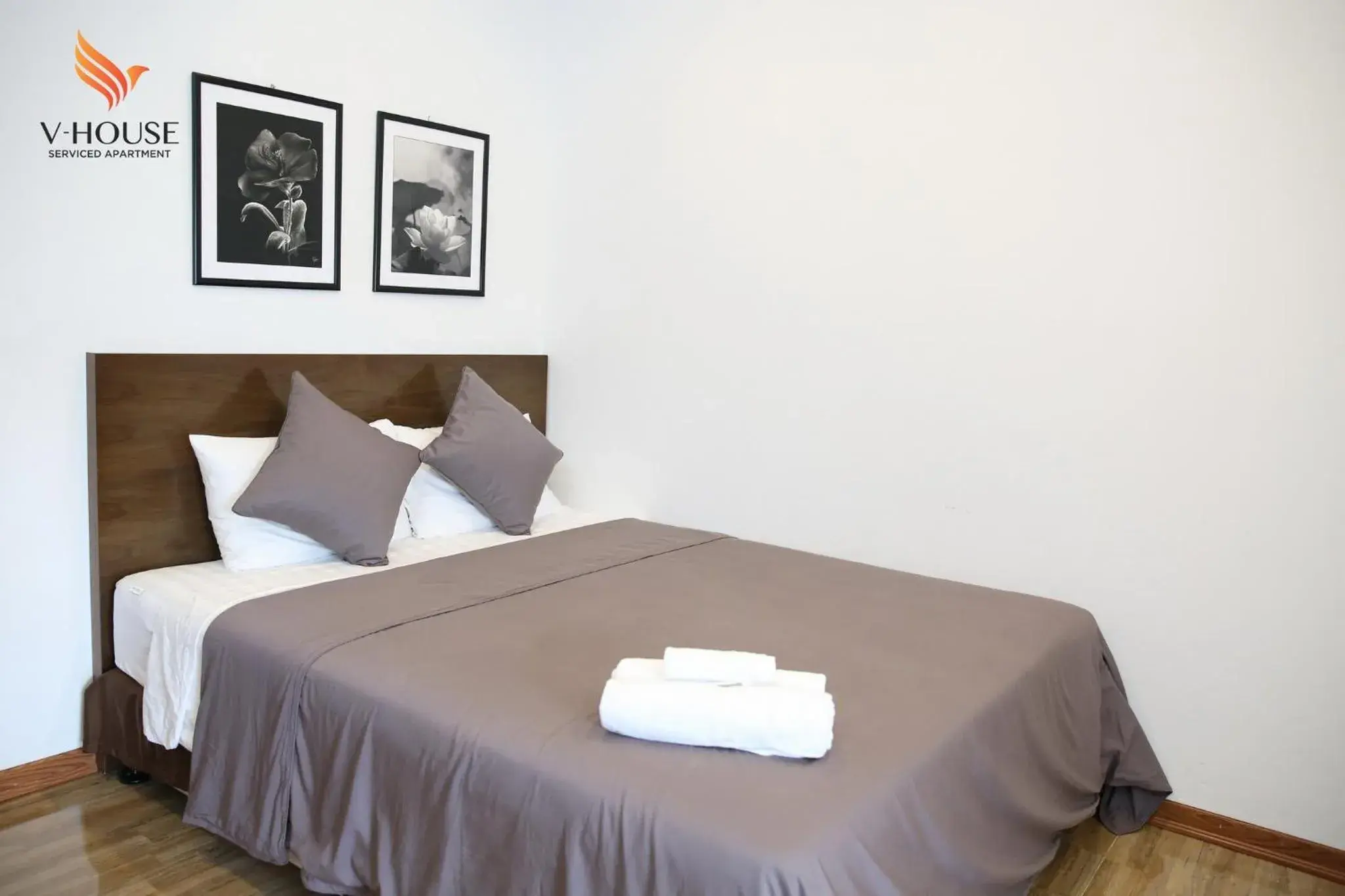 Bed in V House 5 Serviced Apartment Bed in V House 5 Serviced Apartment