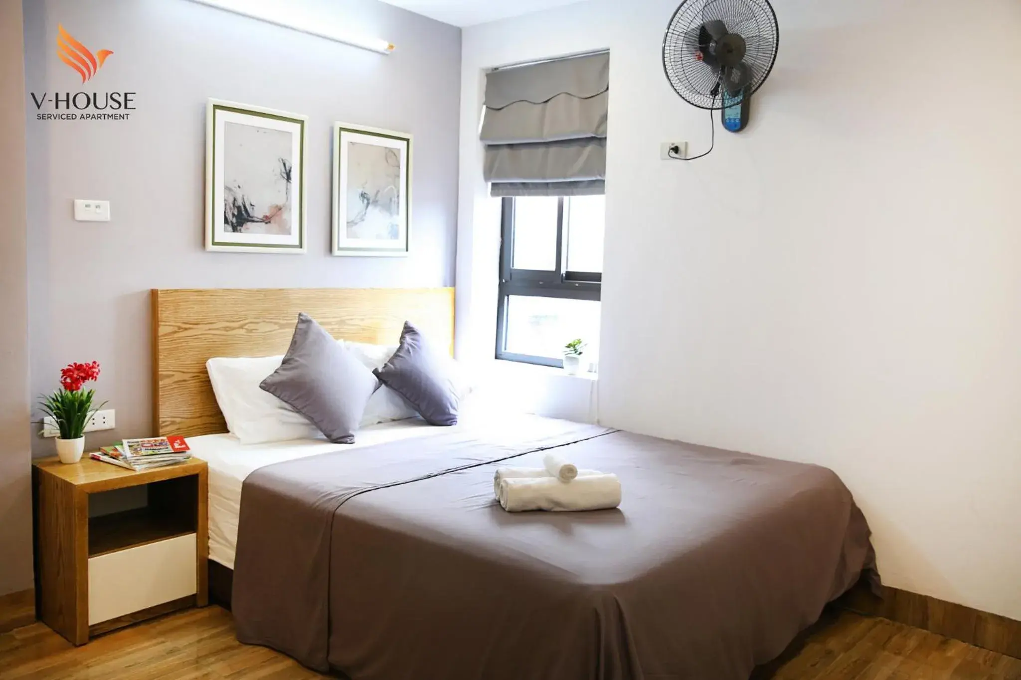 Bed in V House 5 Serviced Apartment Bed in V House 5 Serviced Apartment