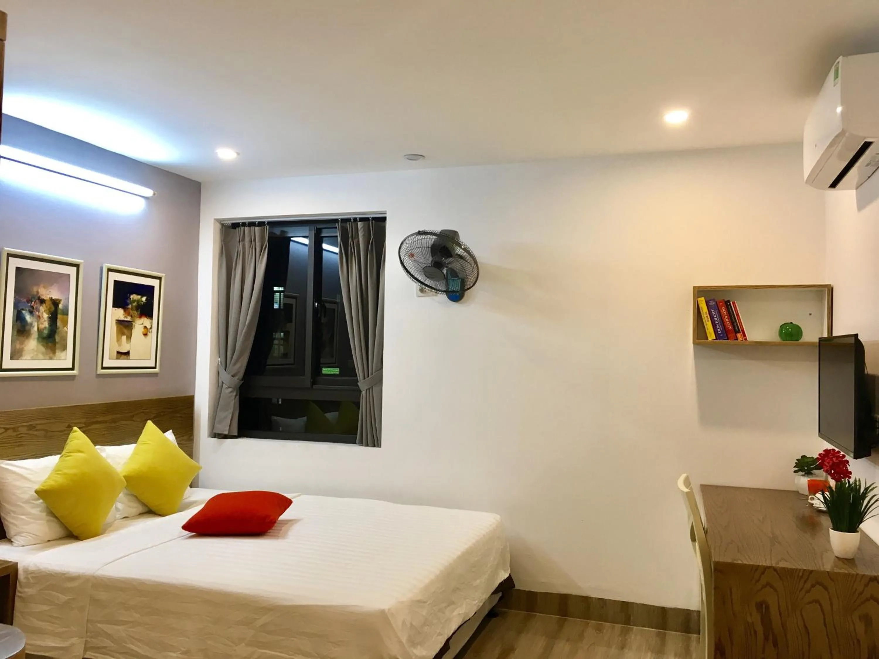 Bed in V House 5 Serviced Apartment