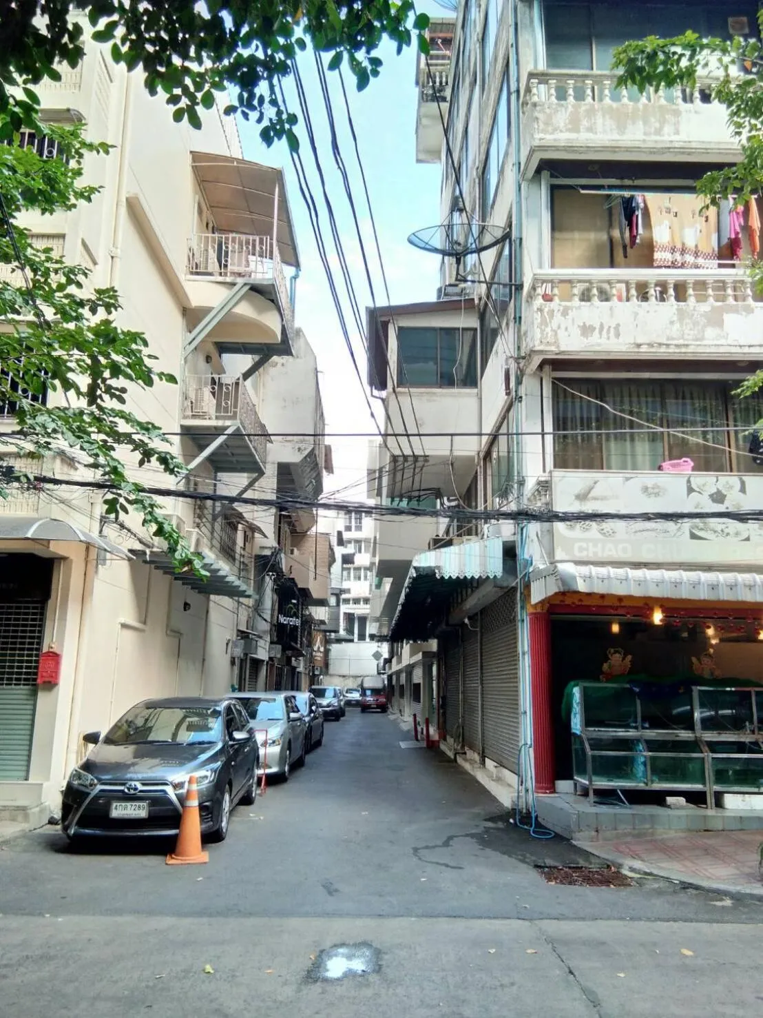 Off site in The Chatbox Silom Hostel