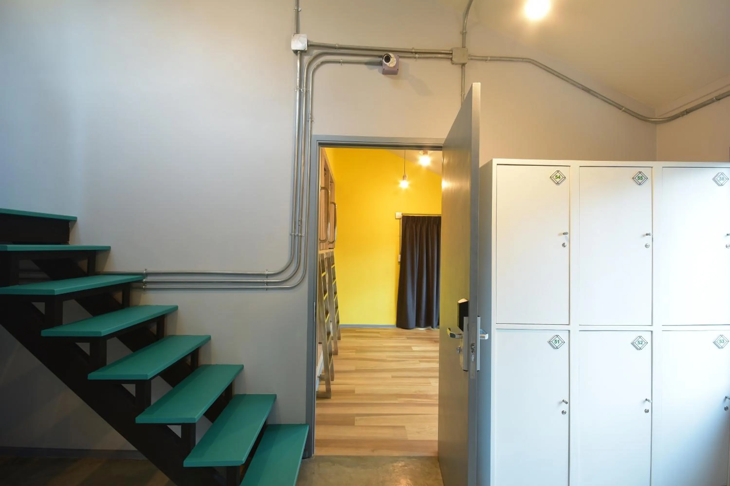 Bedroom in The Chatbox Silom Hostel