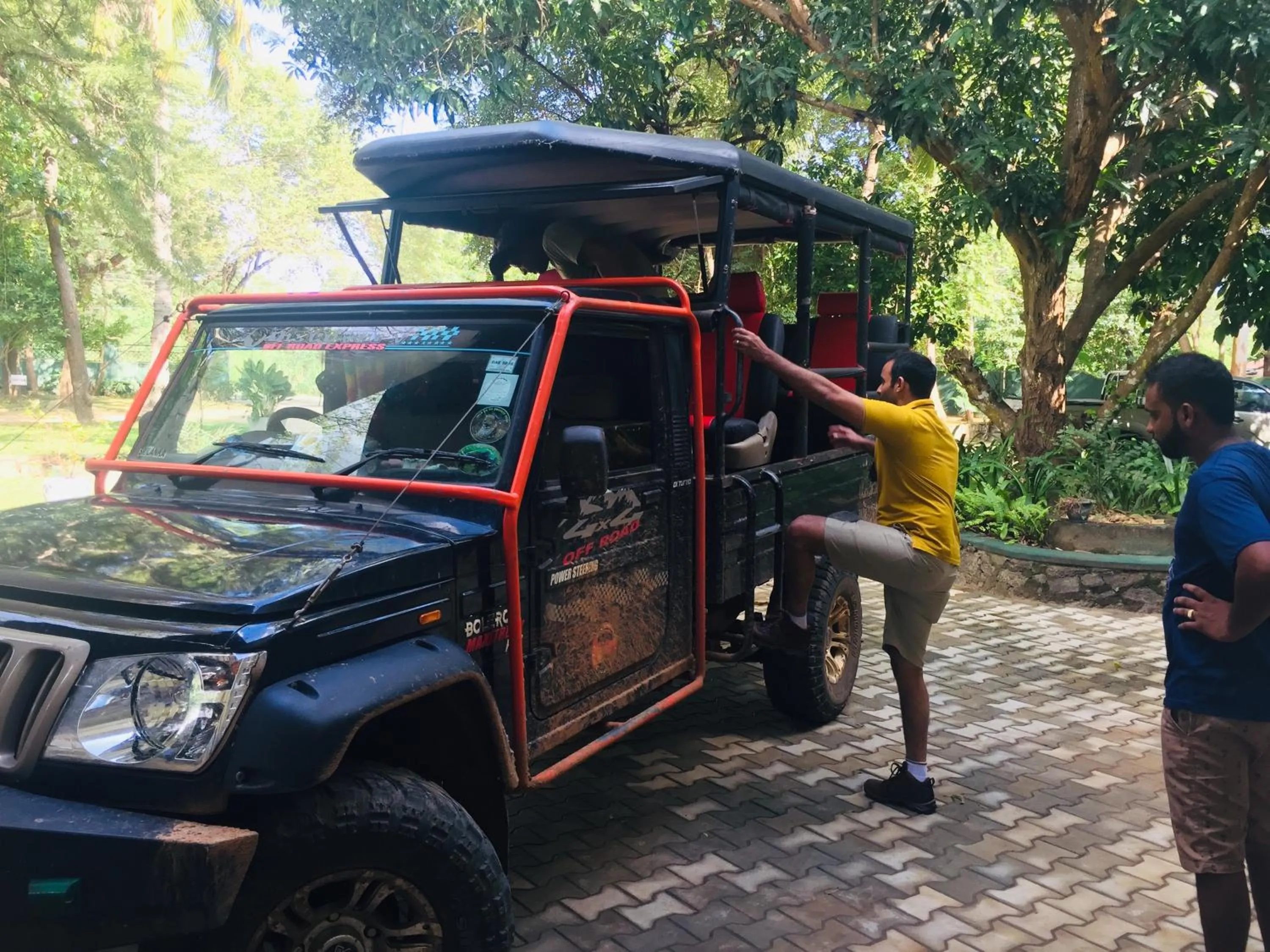 People in Lavendish Wild Safari