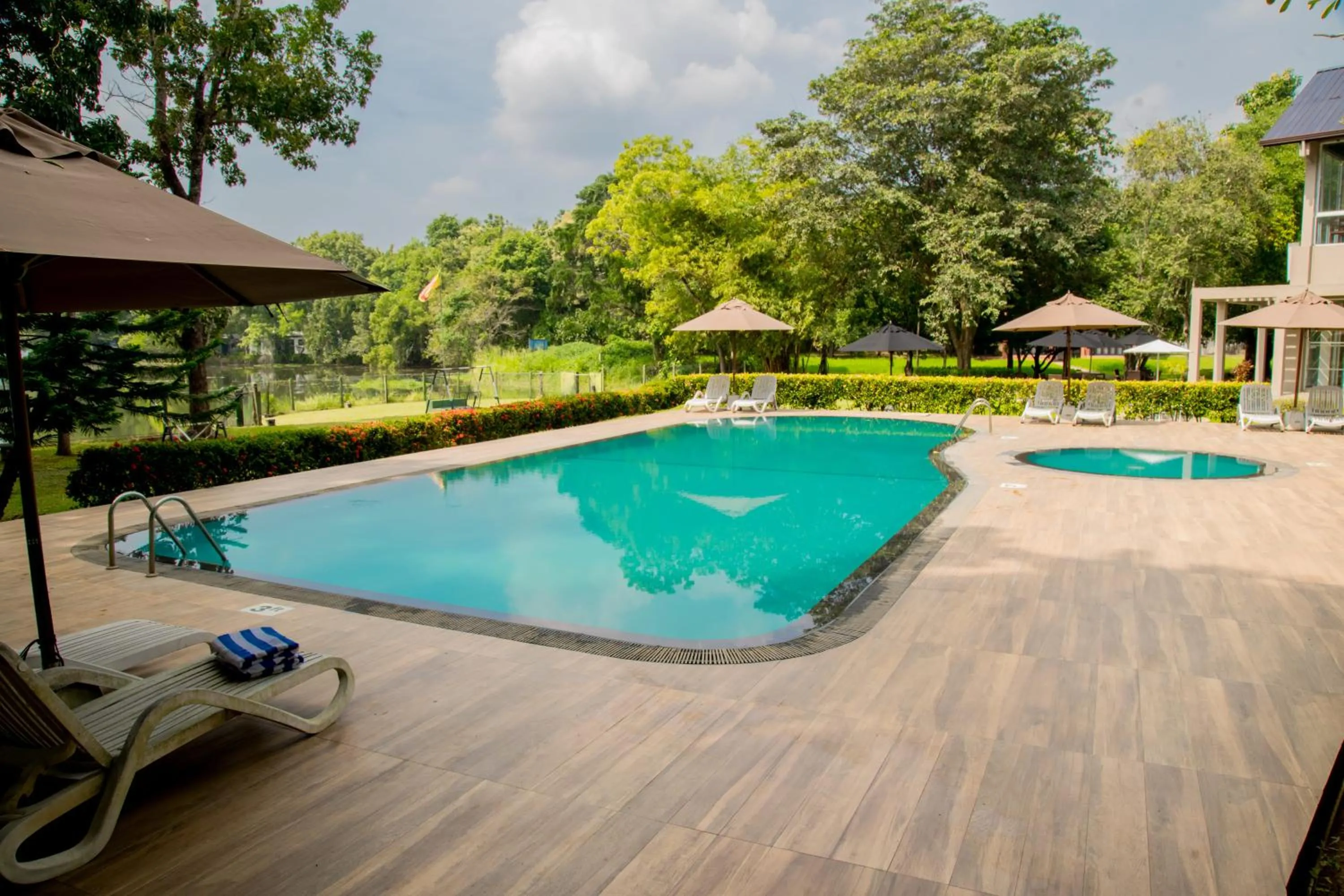 Swimming pool in Lavendish Wild Safari