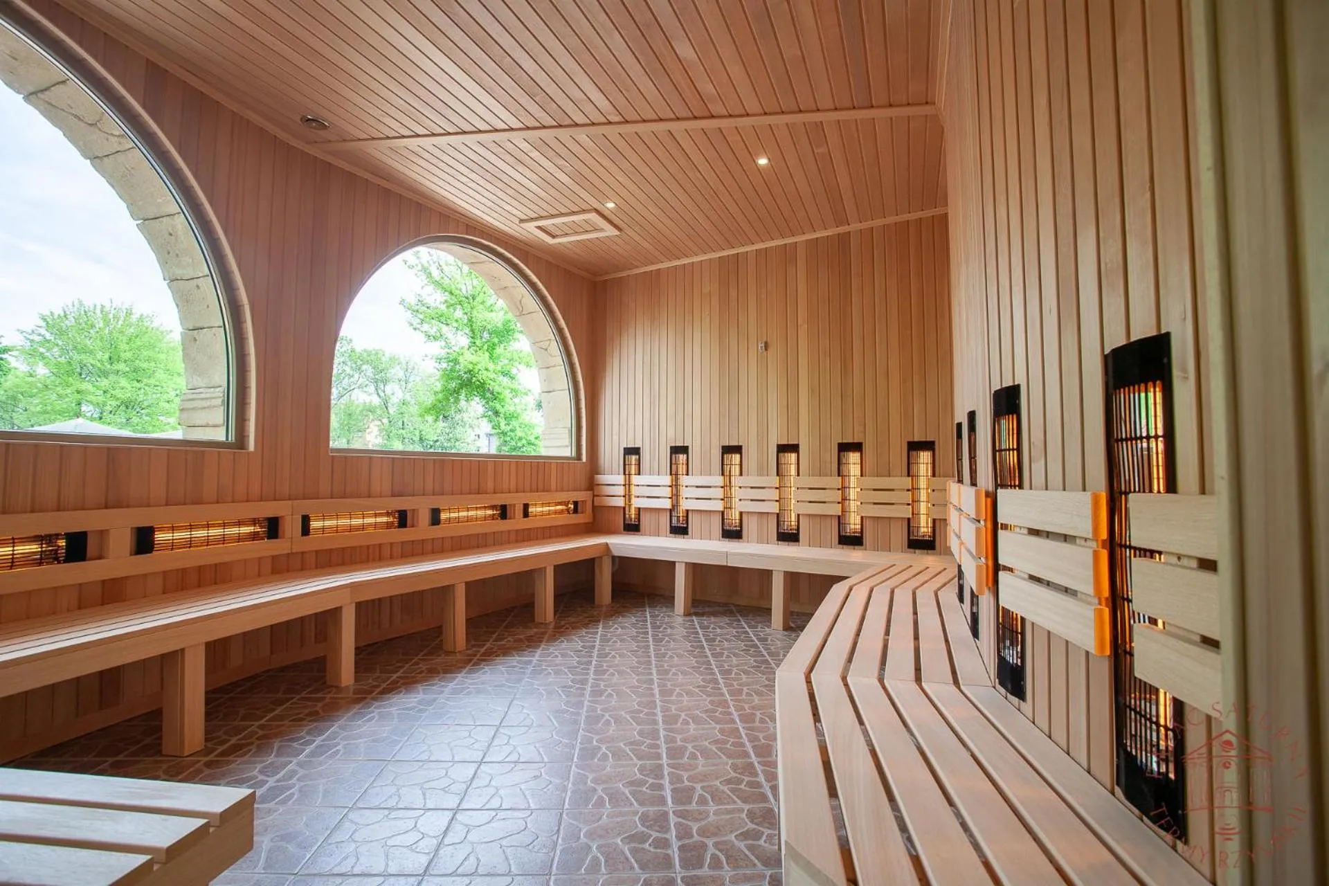 Sauna in Pałac Saturna