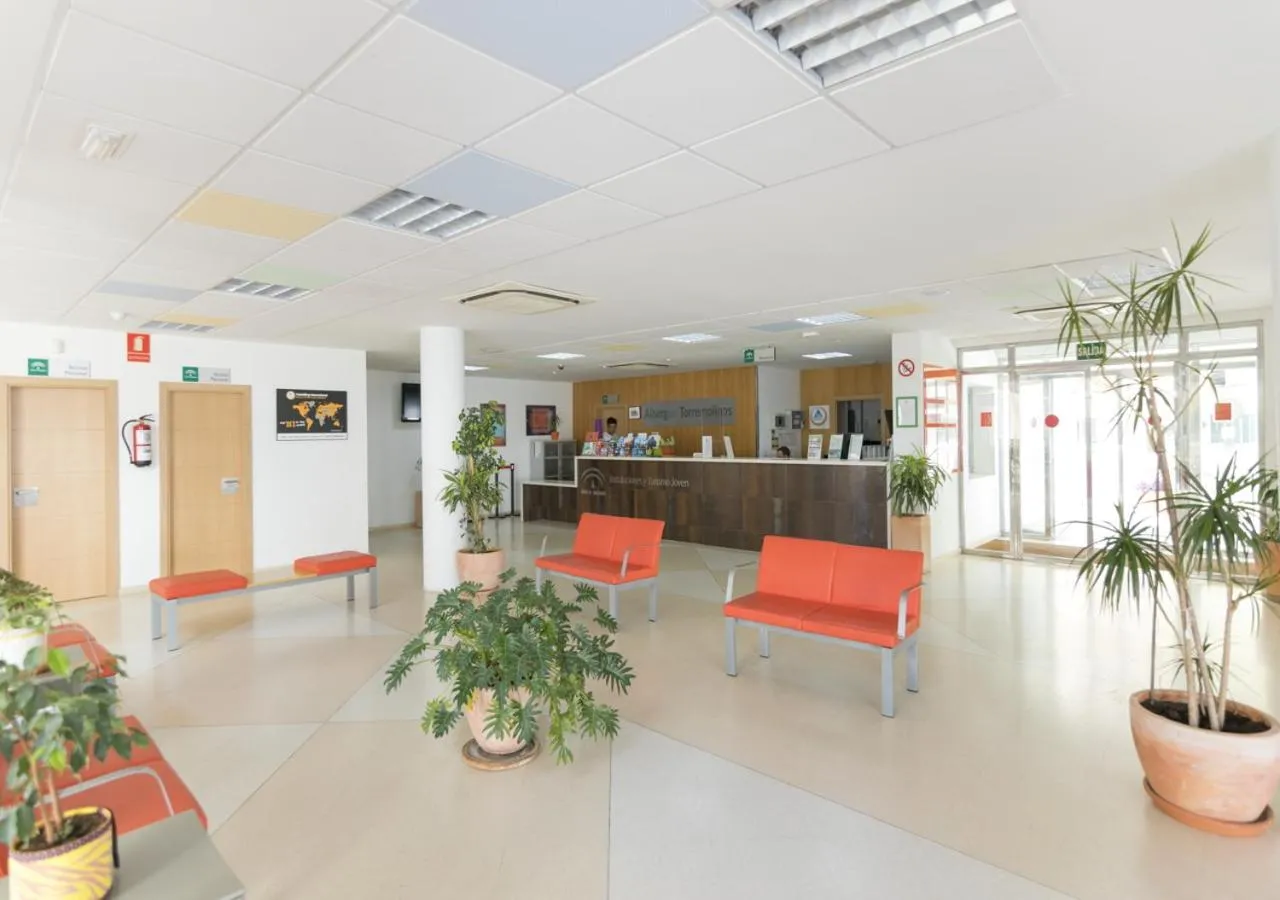 Lobby or reception in Albergue Inturjoven Torremolinos