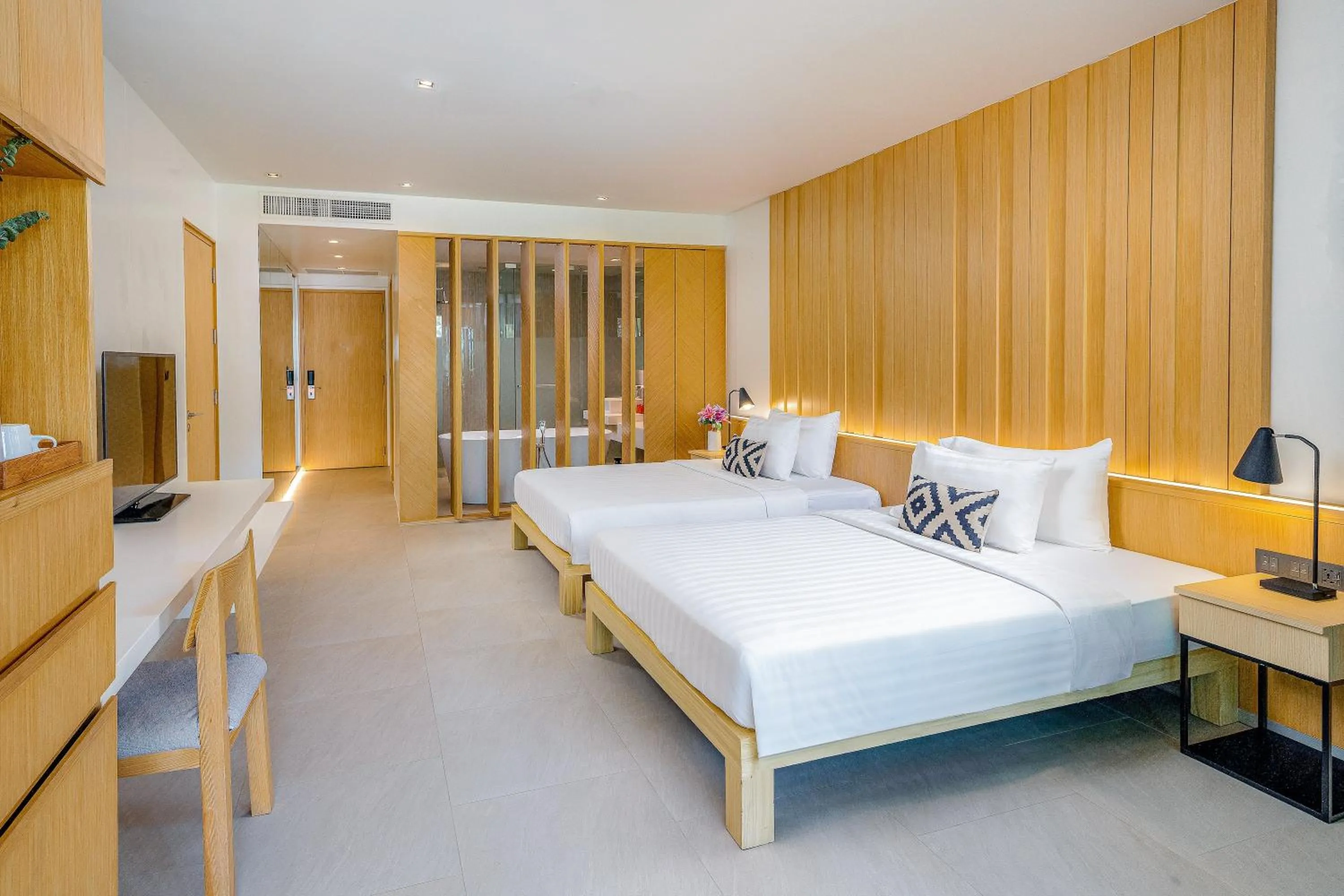 Bed in Ramada Resort by Wyndham Khao Lak
