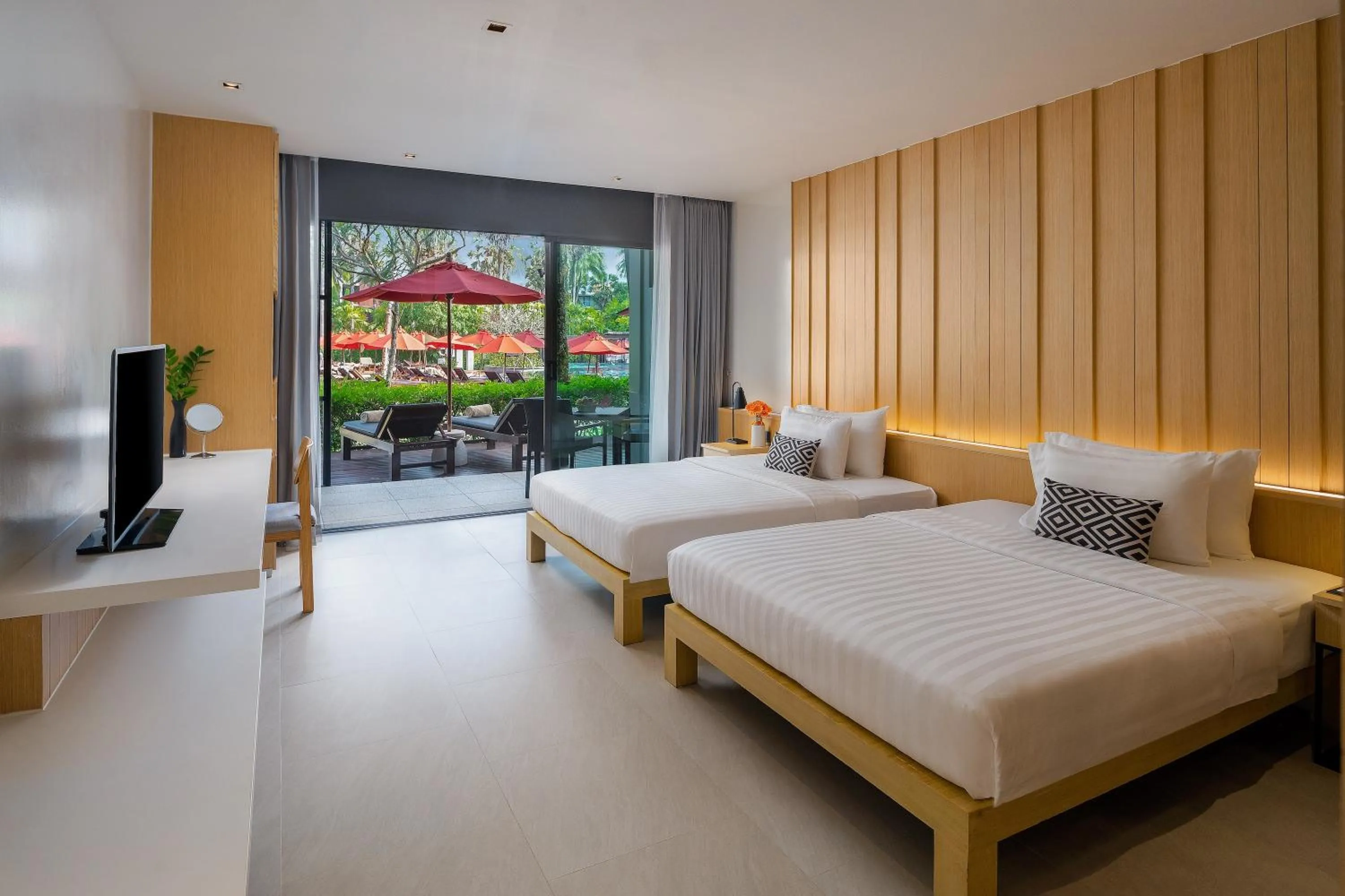 Bed in Ramada Resort by Wyndham Khao Lak