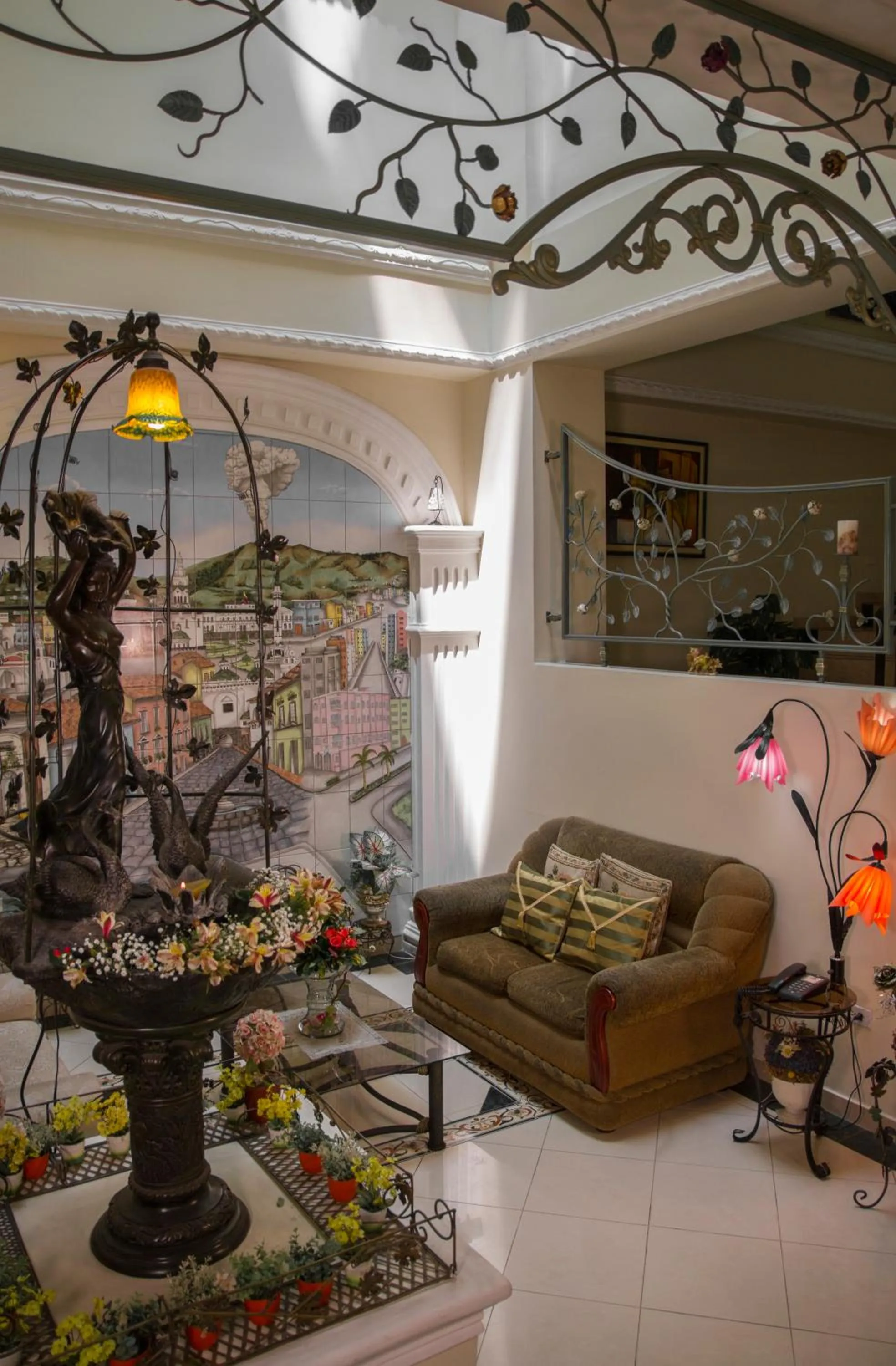 Lobby or reception in Eugenia Hotel