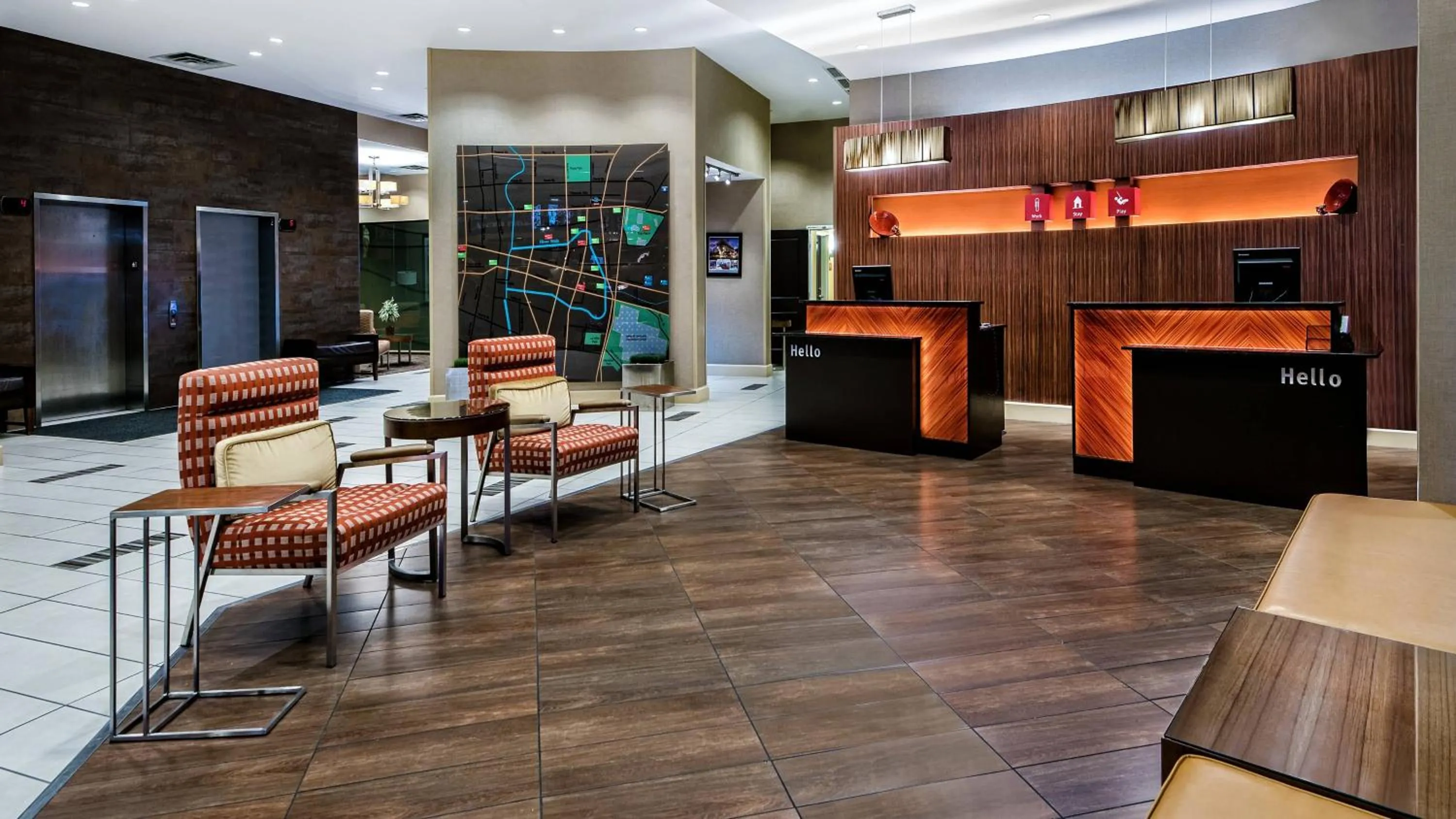 Lobby or reception in TownePlace Suites by Marriott San Antonio Downtown Riverwalk