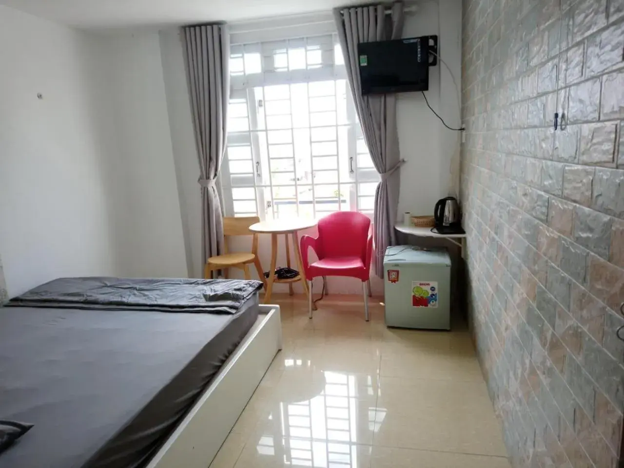 Bed in Lan Thai Ngoc Hotel Bed in Lan Thai Ngoc Hotel