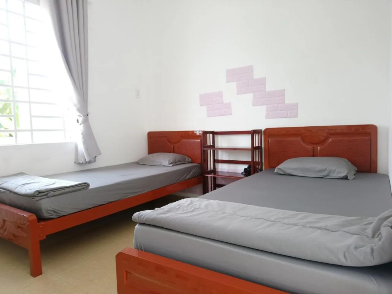 Bed in Lan Thai Ngoc Hotel