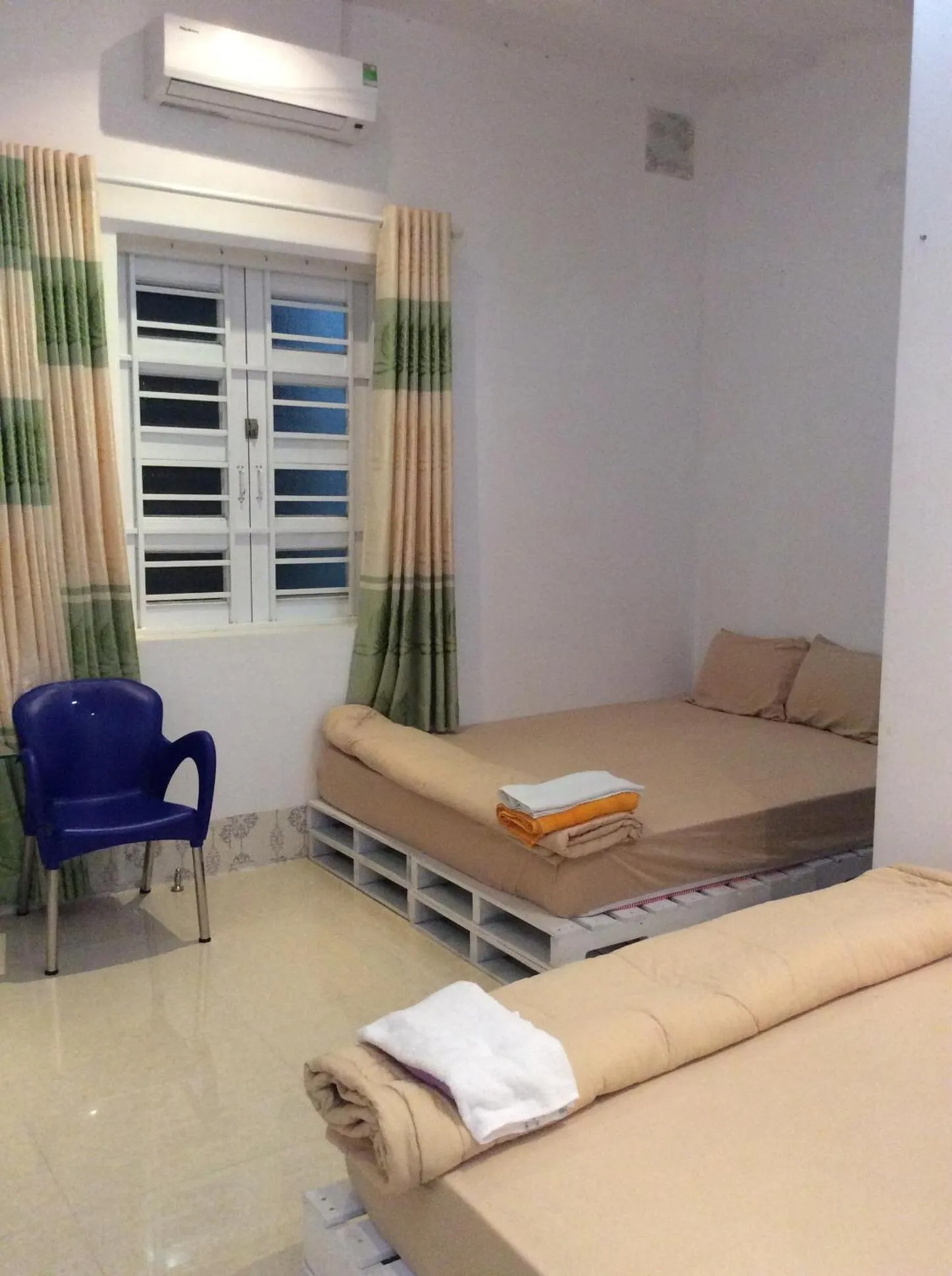 Bed in Lan Thai Ngoc Hotel