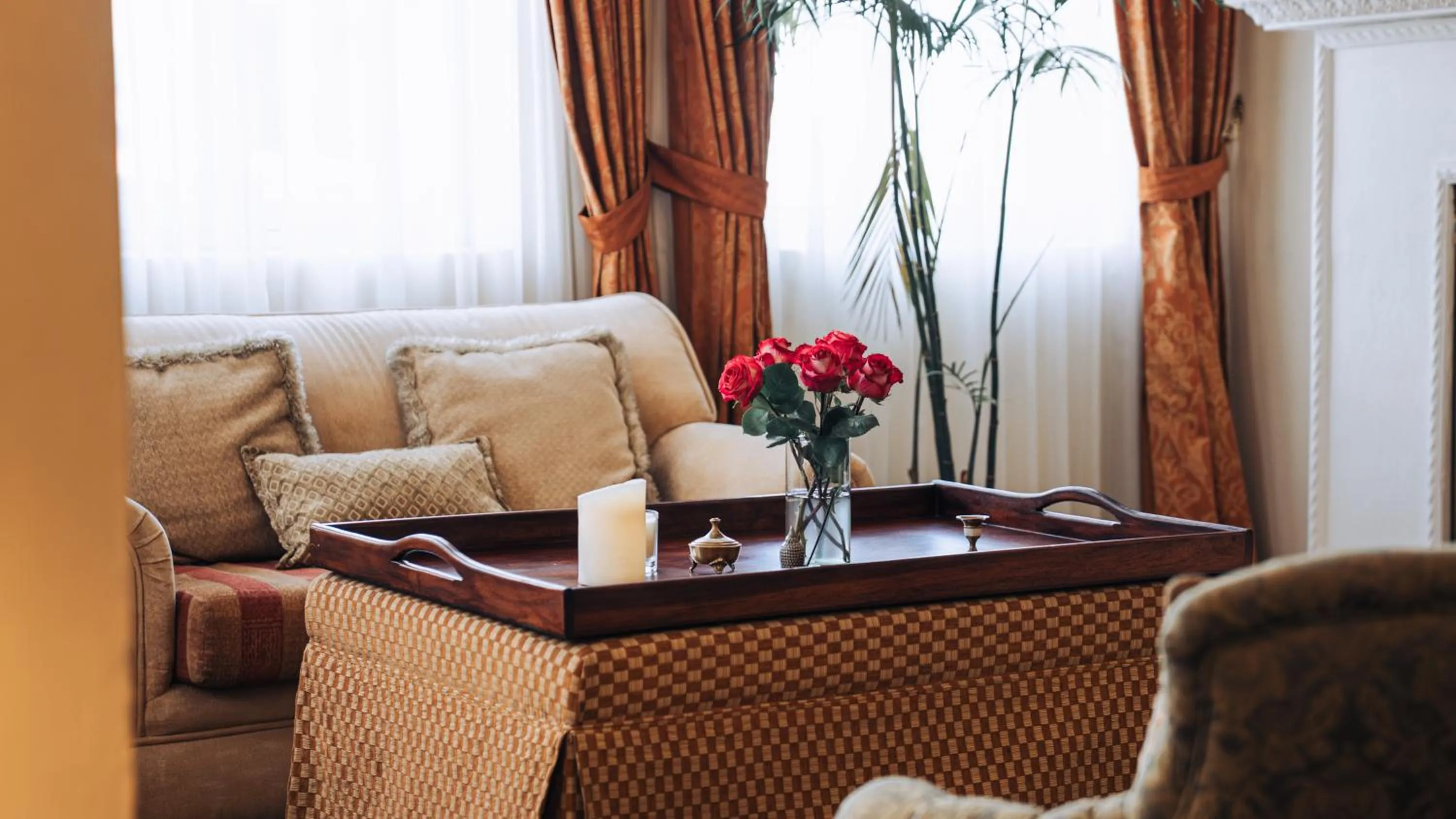 Living room in Boutique Hotel Mansion del Angel