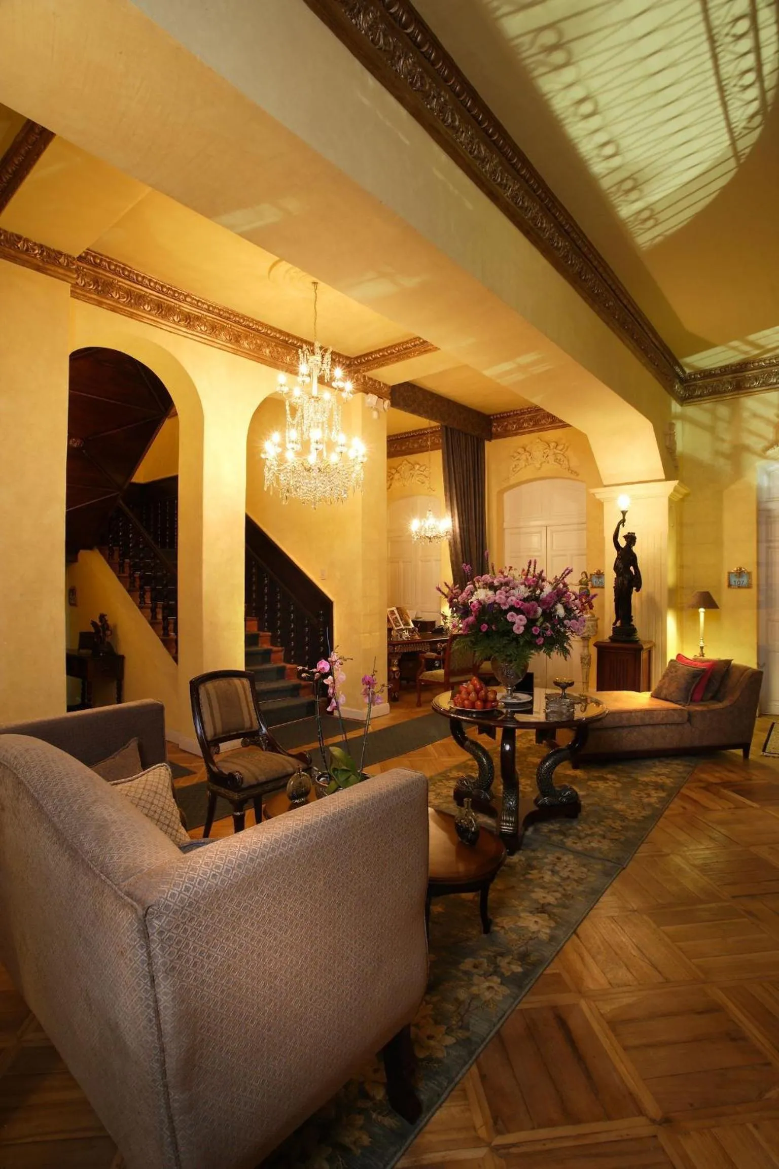 Lobby or reception in Boutique Hotel Mansion del Angel