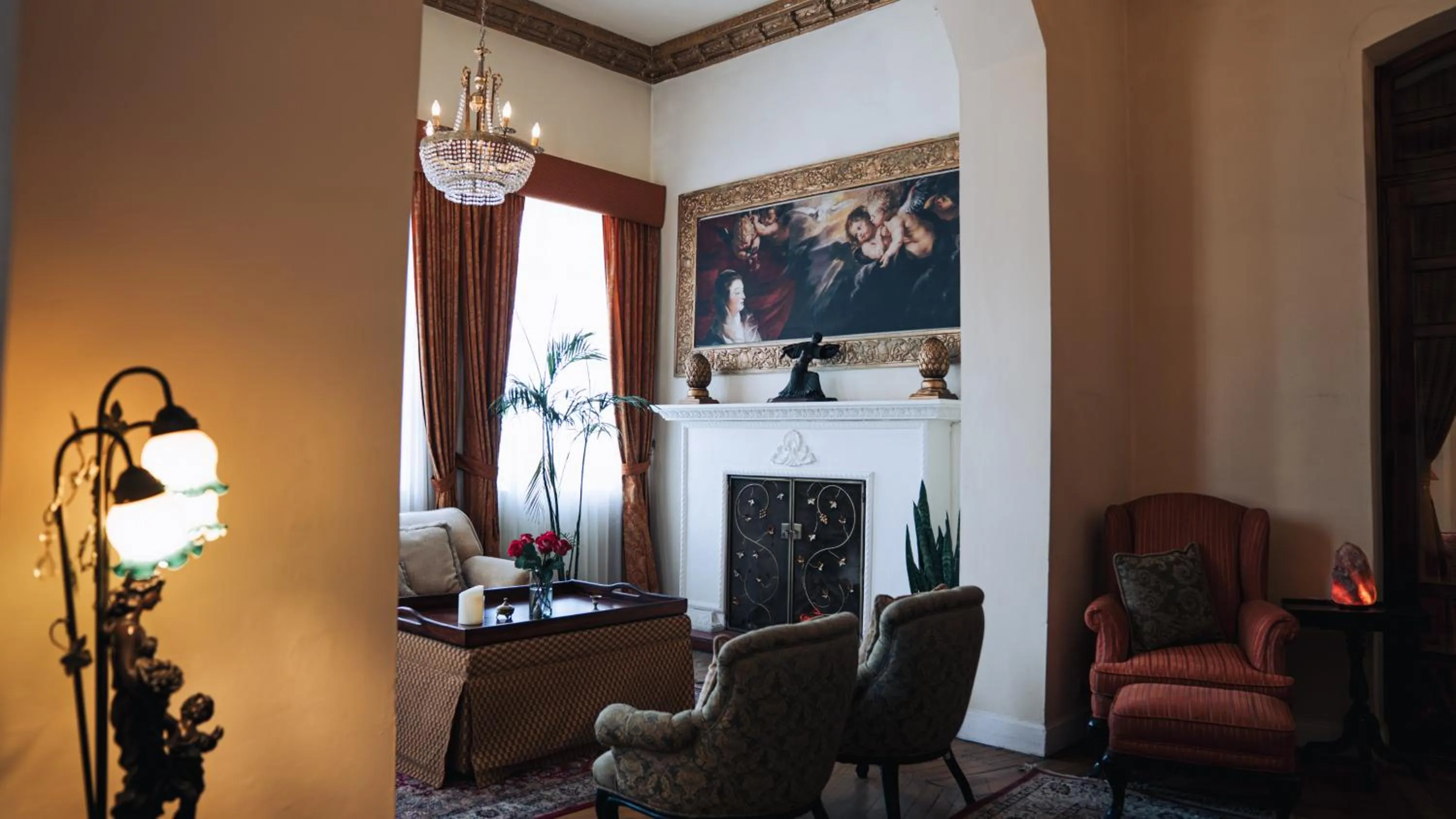Living room in Boutique Hotel Mansion del Angel