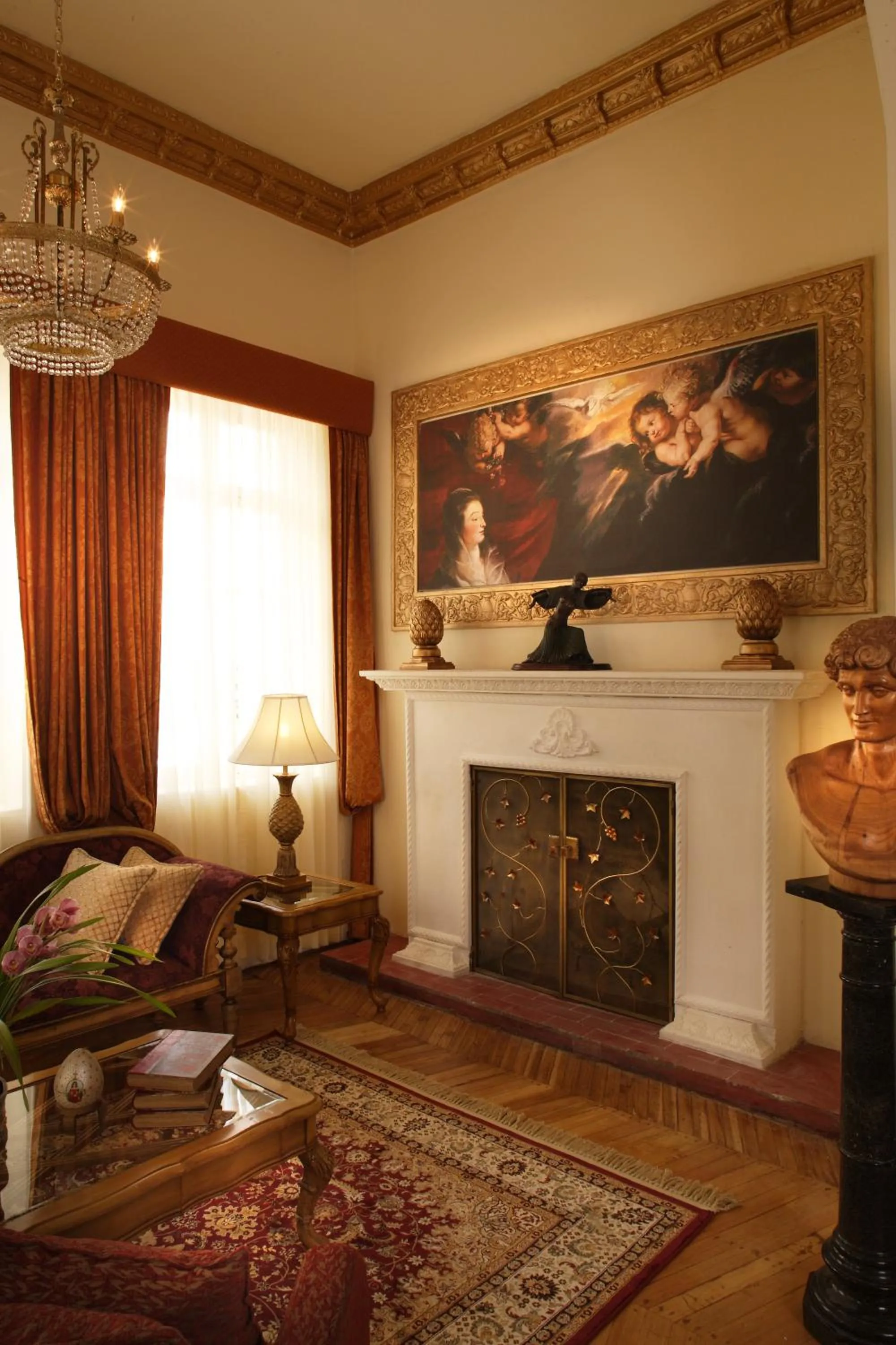 Living room in Boutique Hotel Mansion del Angel