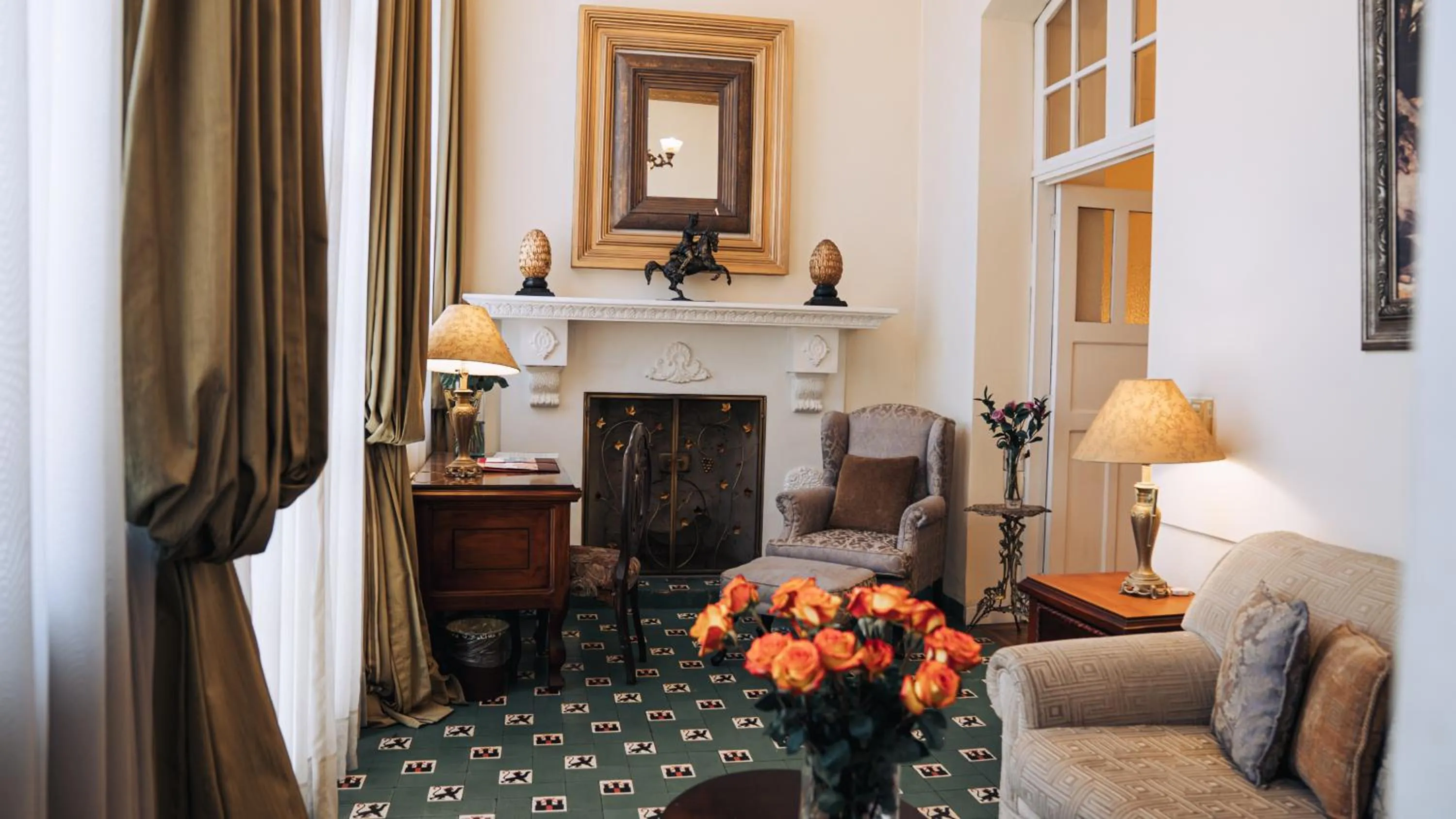 Living room in Boutique Hotel Mansion del Angel