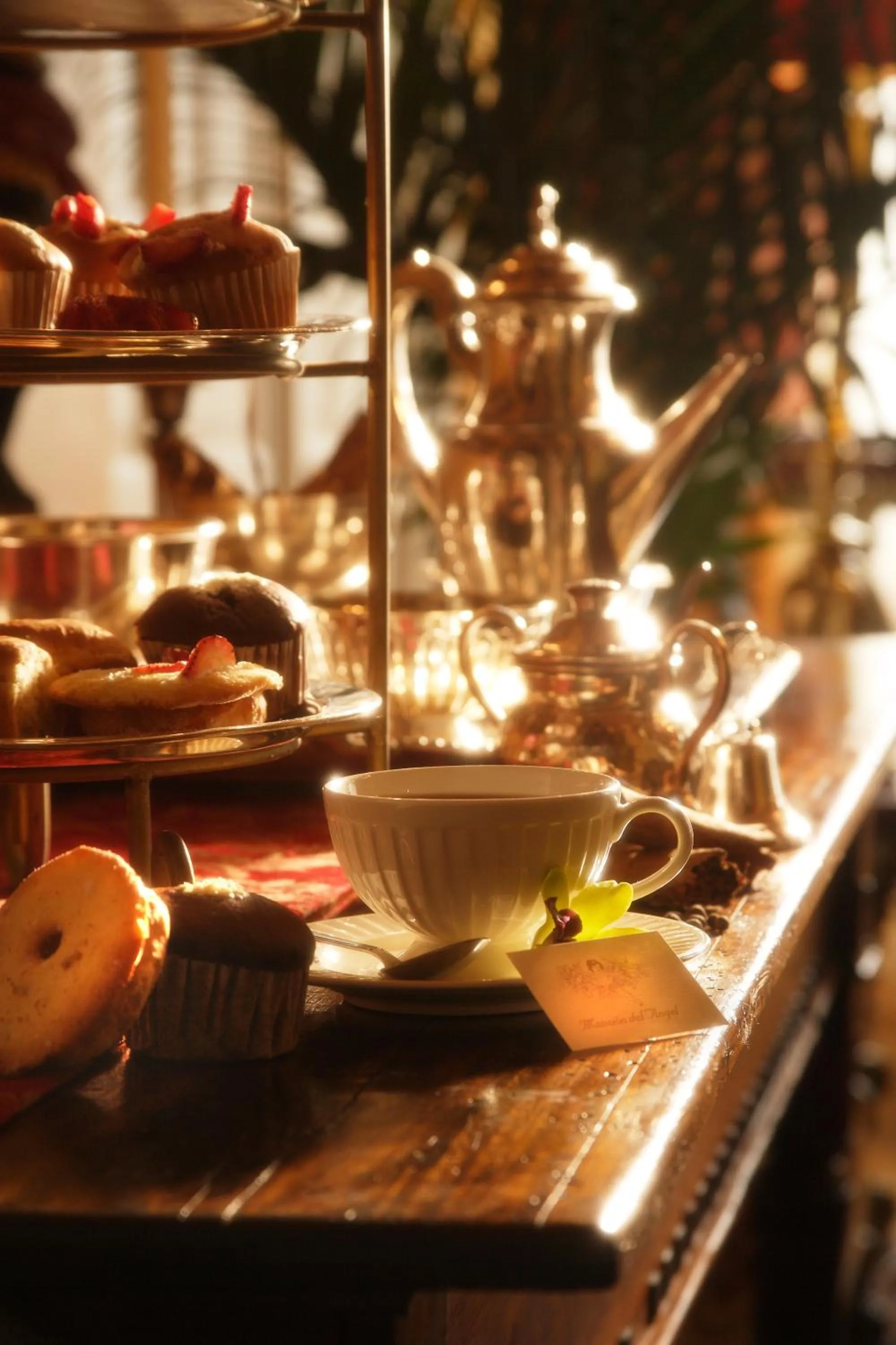 Food and drinks in Boutique Hotel Mansion del Angel