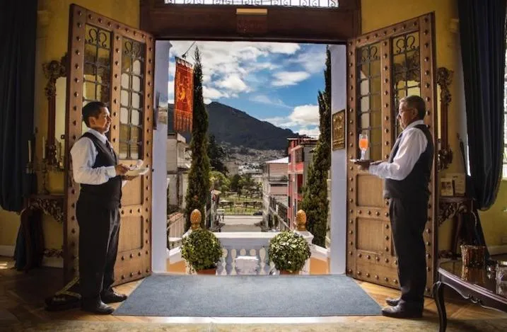 City view in Boutique Hotel Mansion del Angel