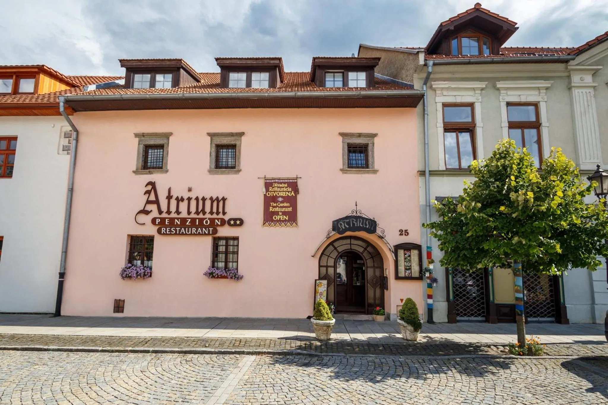 Facade/entrance in Penzión - Restaurant Atrium