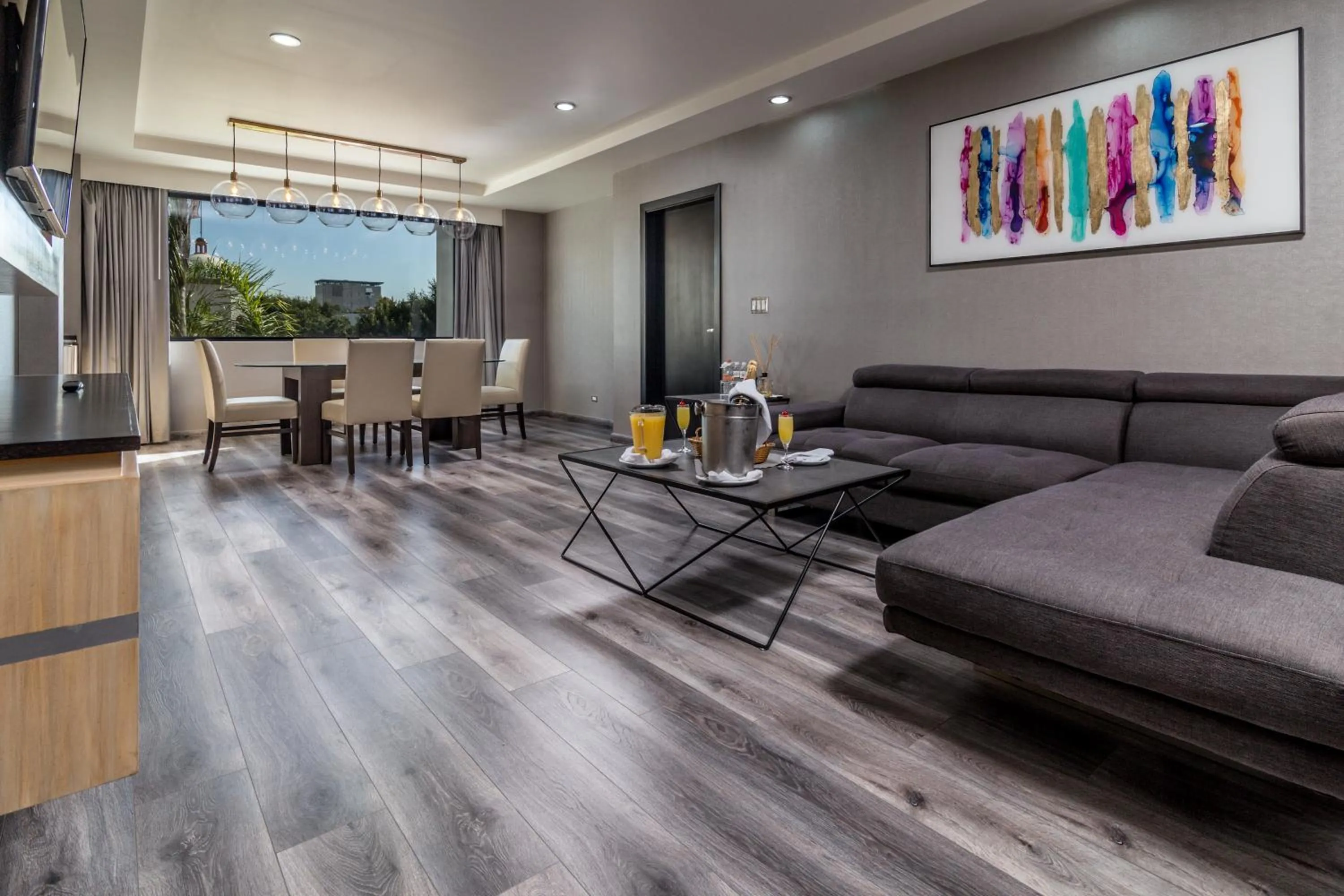 Living room in Pueblo Amigo Hotel Plaza y Casino