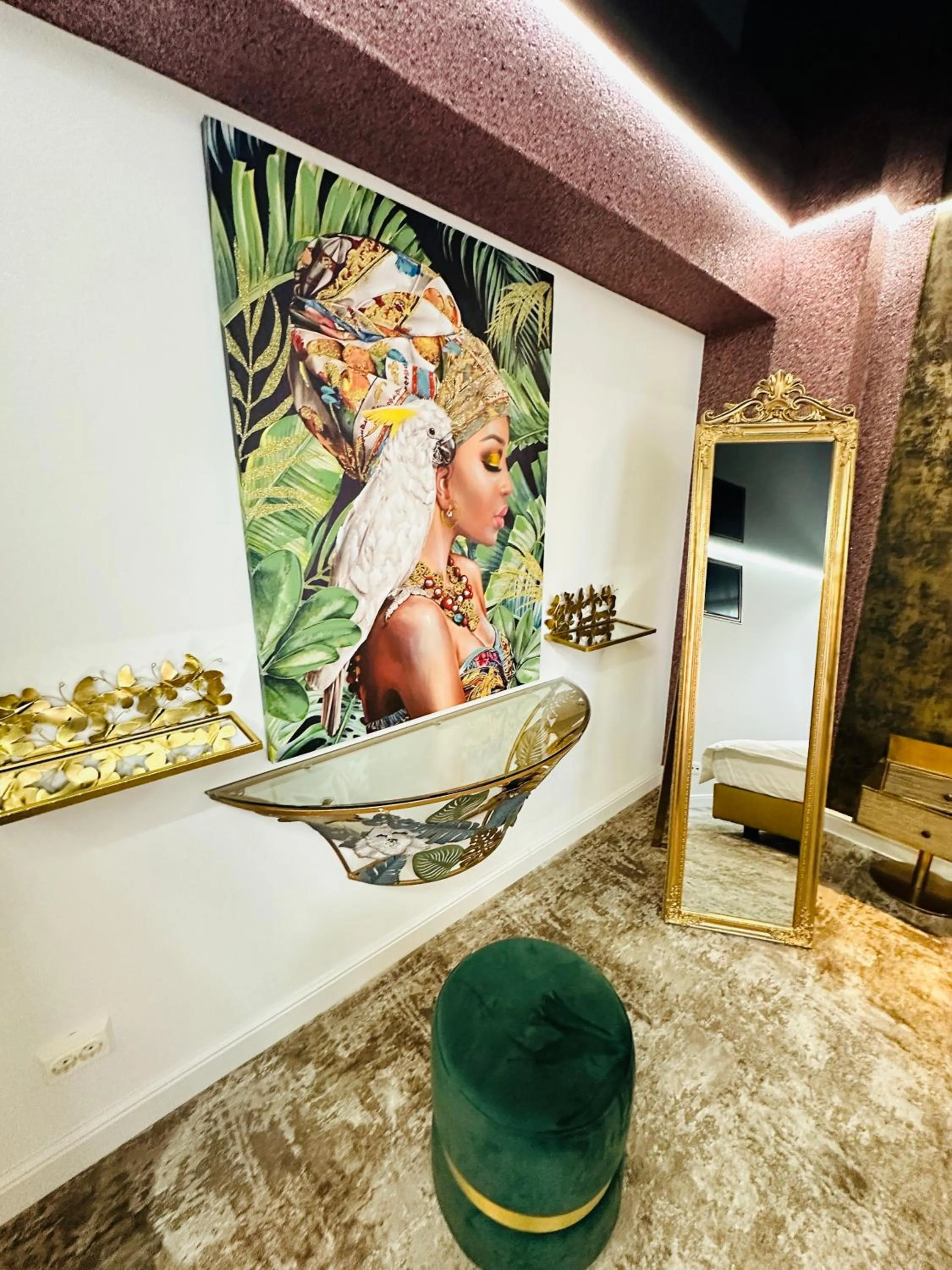 Decorative detail in Villa & Restaurant Levoslav House