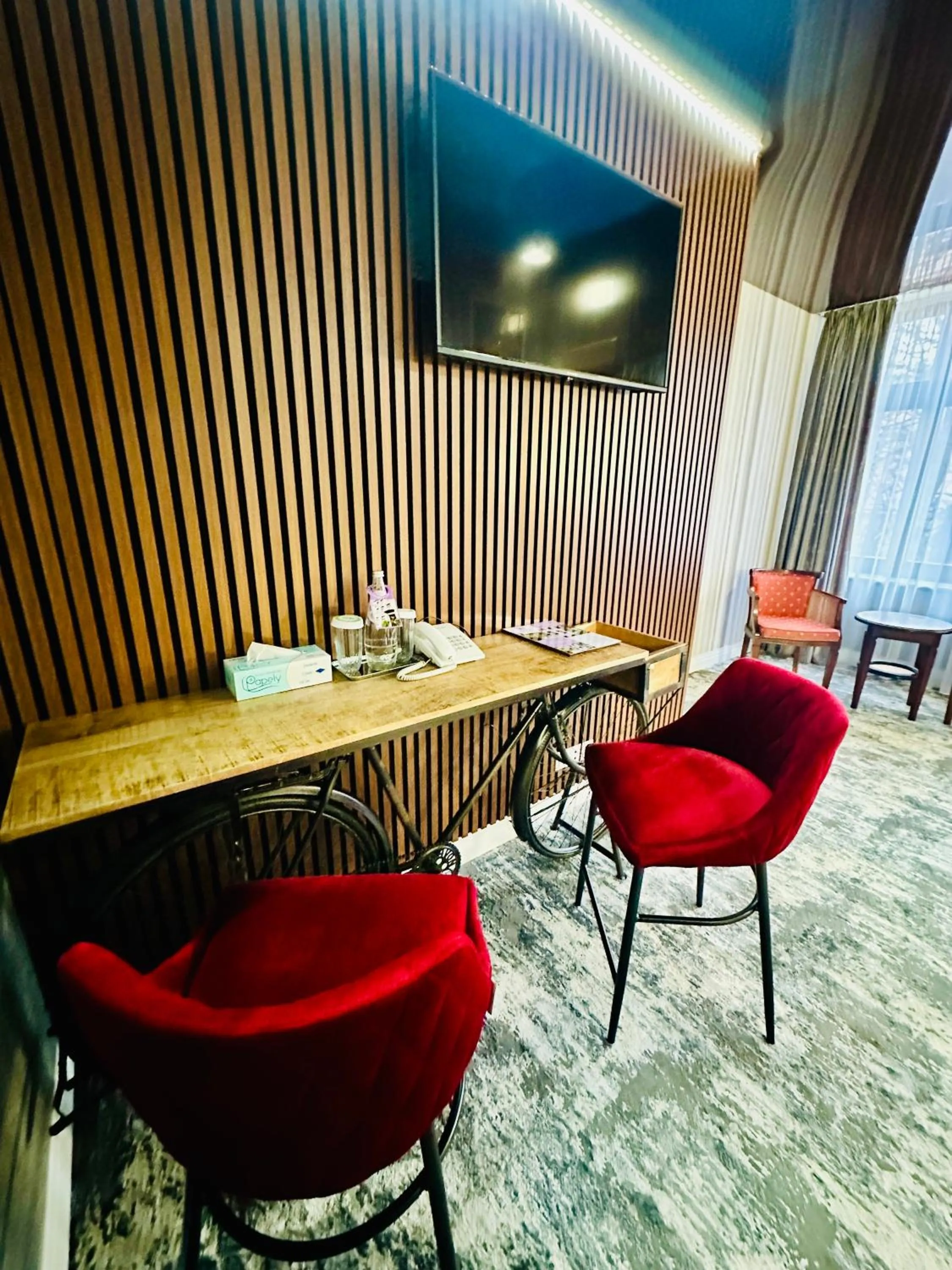 TV and multimedia in Villa & Restaurant Levoslav House