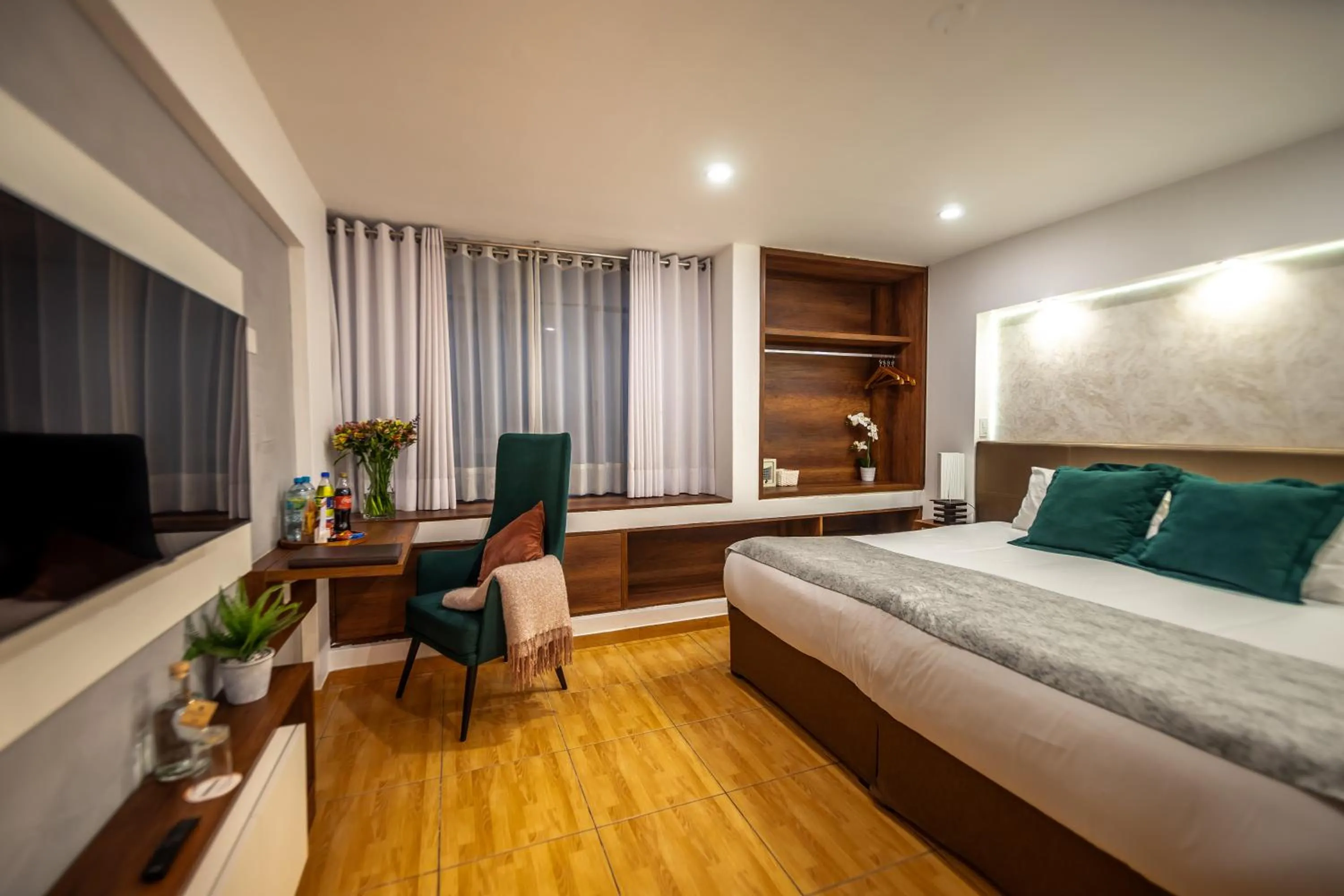 Bed in Hotel Corregidor by Cassana