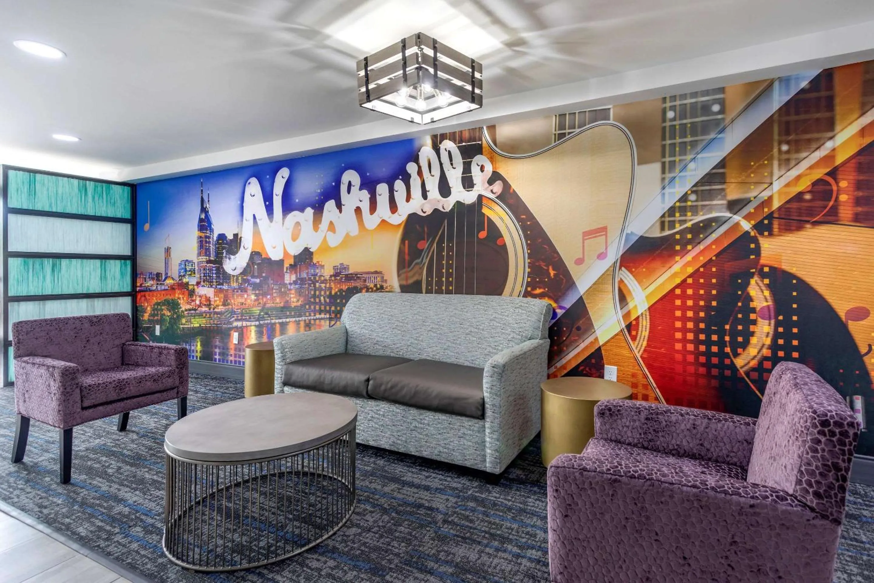 Lobby or reception in Comfort Inn Nashville - Opryland Area