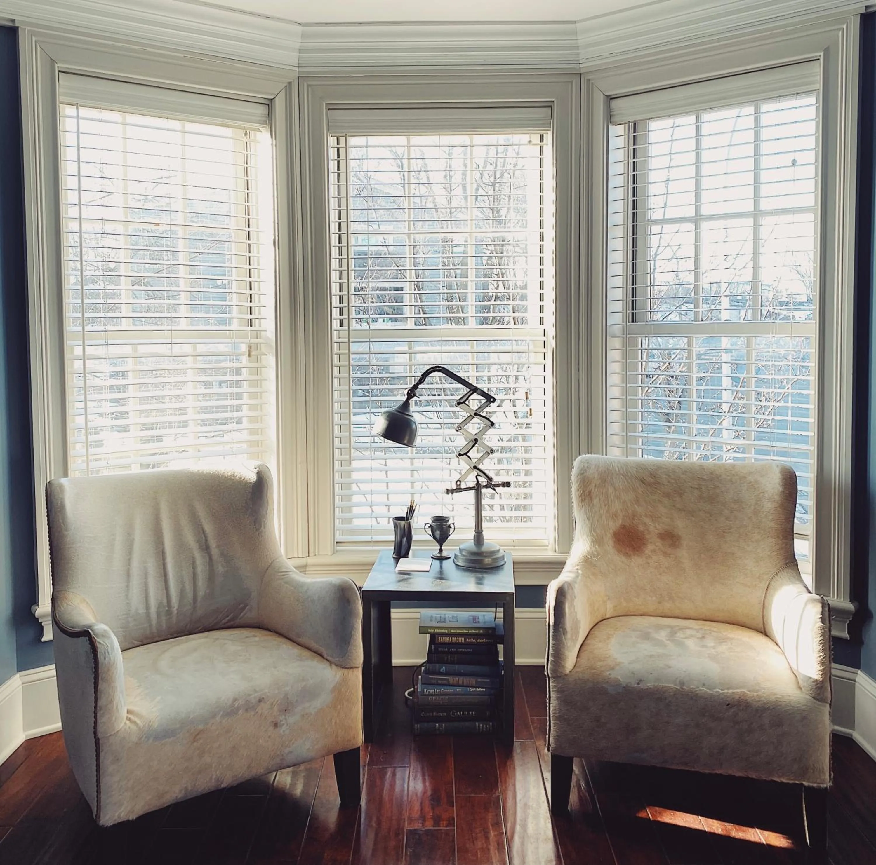 Seating area in Wm. Farmer and Sons