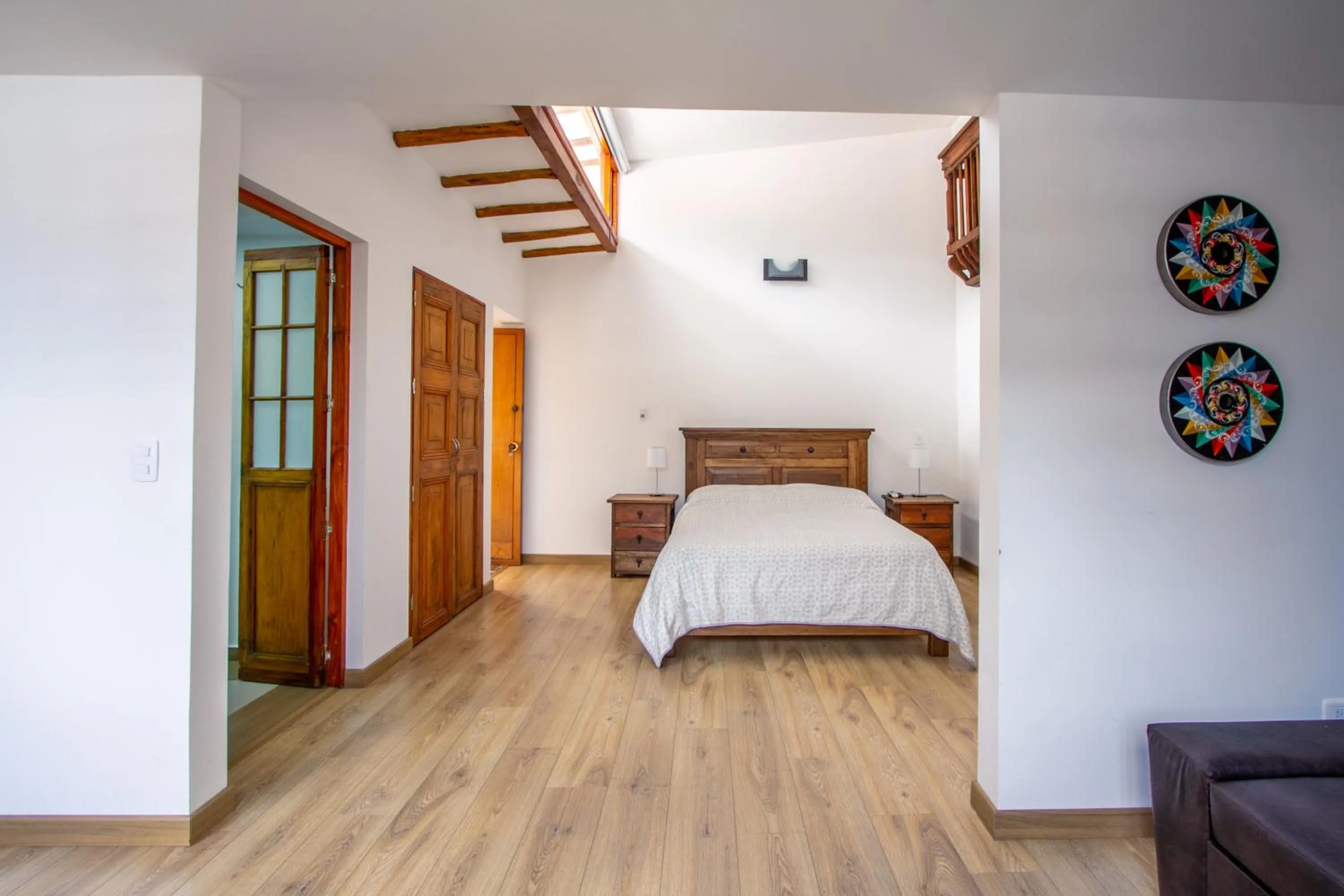 Bed in Apartaestudios La Candelaria