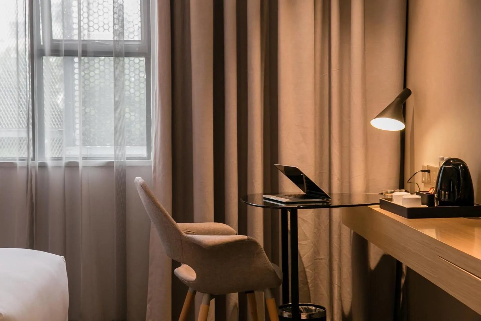 Seating area in Borrman International Hotel Canton Tower Chigang Metro Station Flagship Branch