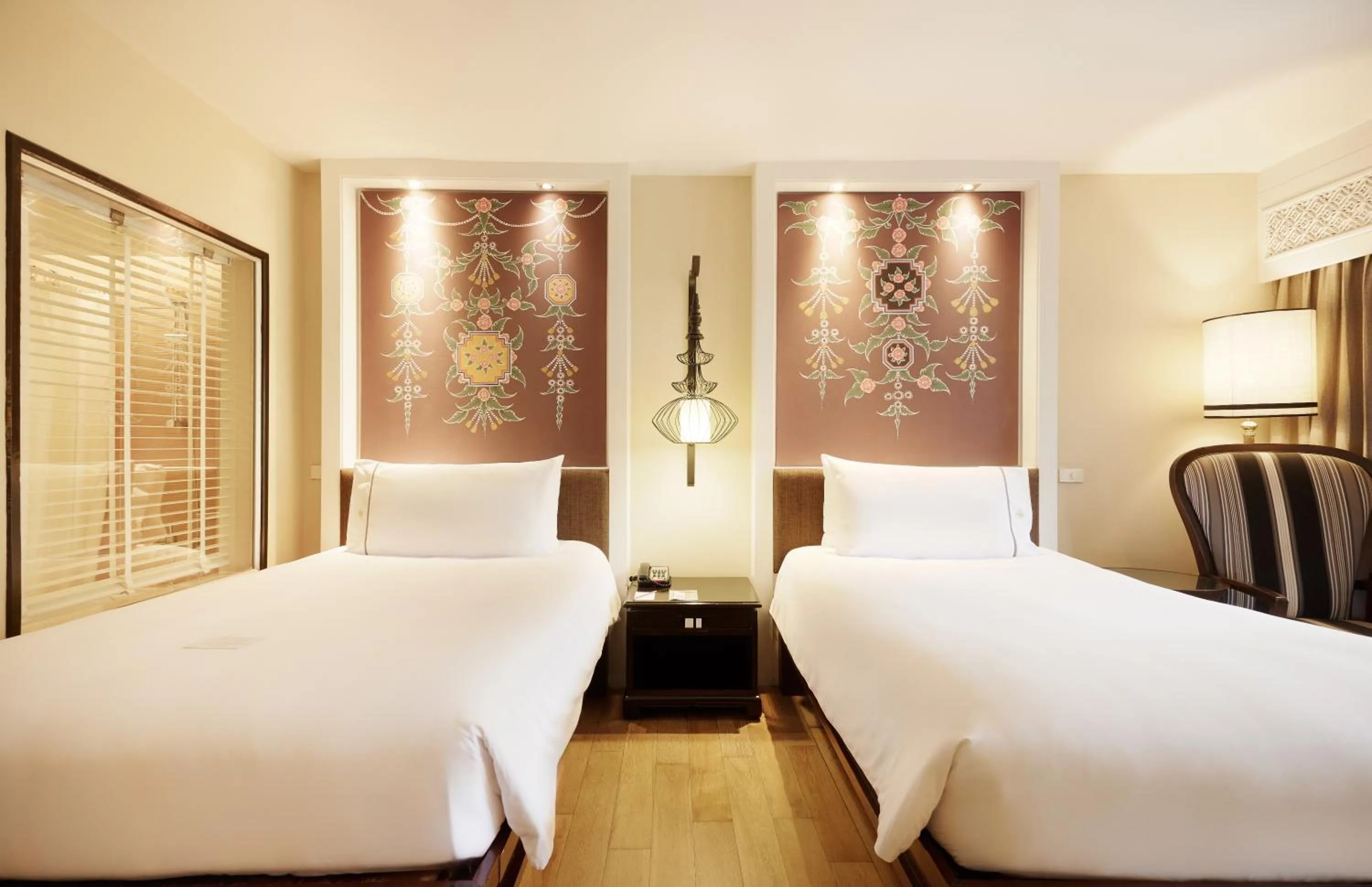 Bed in Siam Bayshore Resort Pattaya