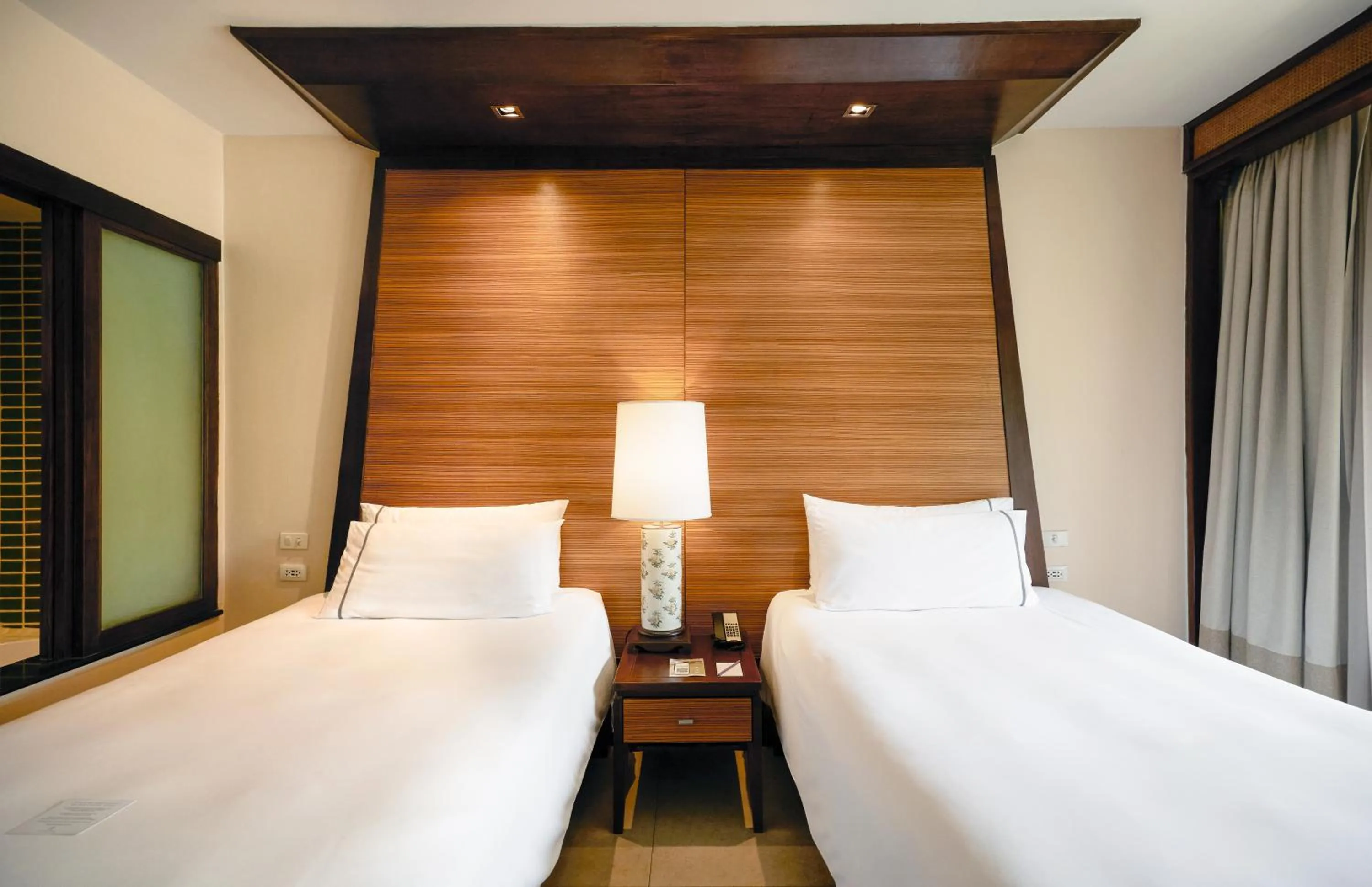 Bed in Siam Bayshore Resort Pattaya