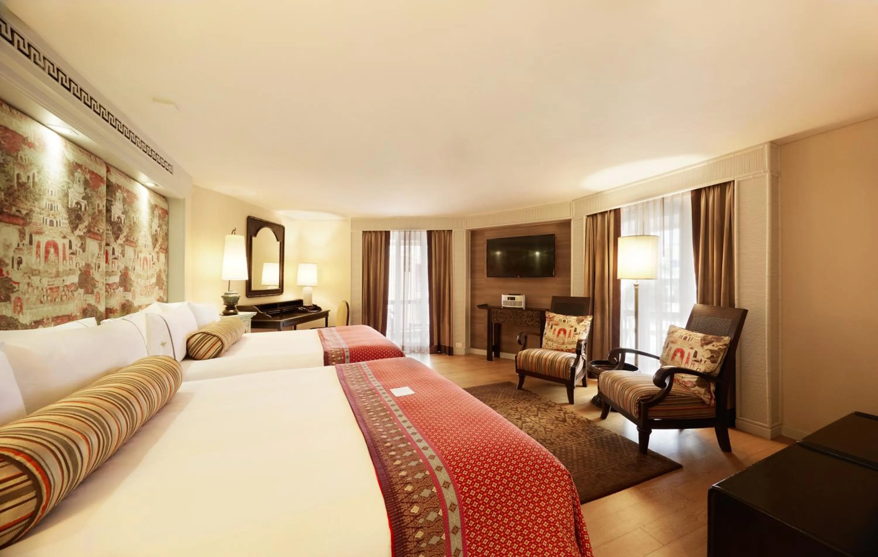 Bed in Siam Bayshore Resort Pattaya